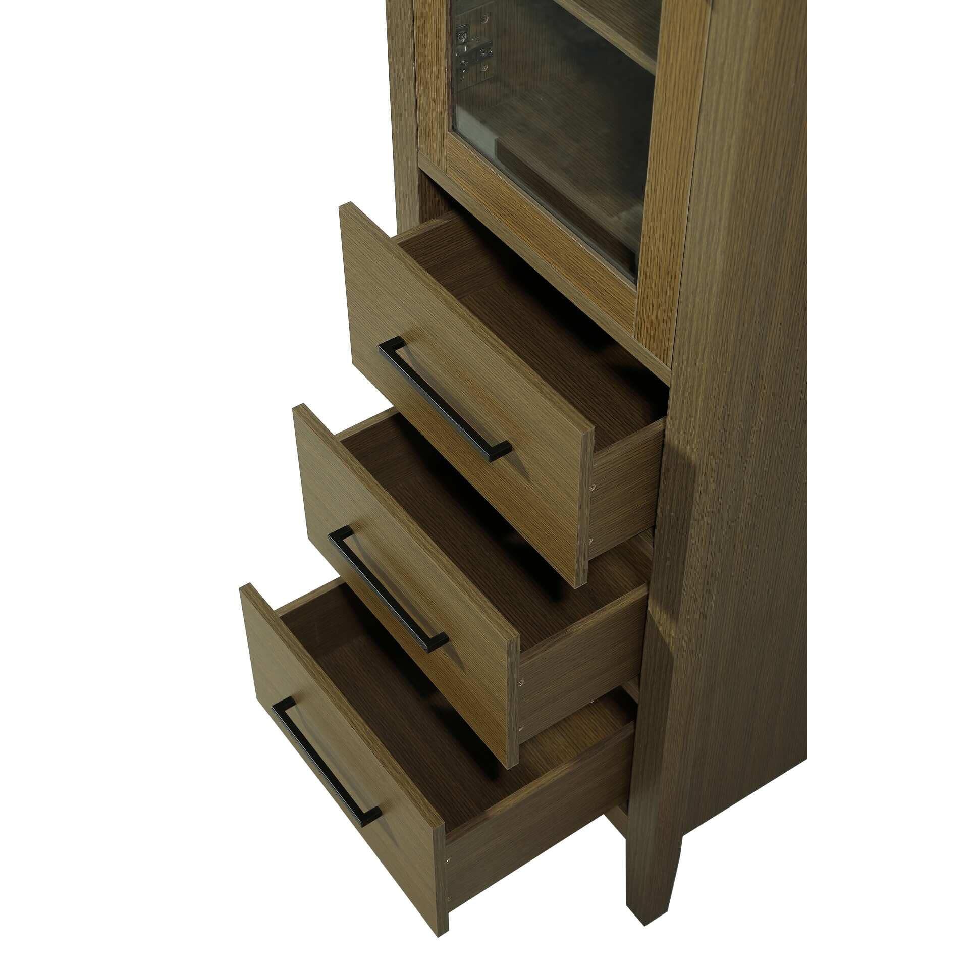 Shown in Chestnut Brown finish