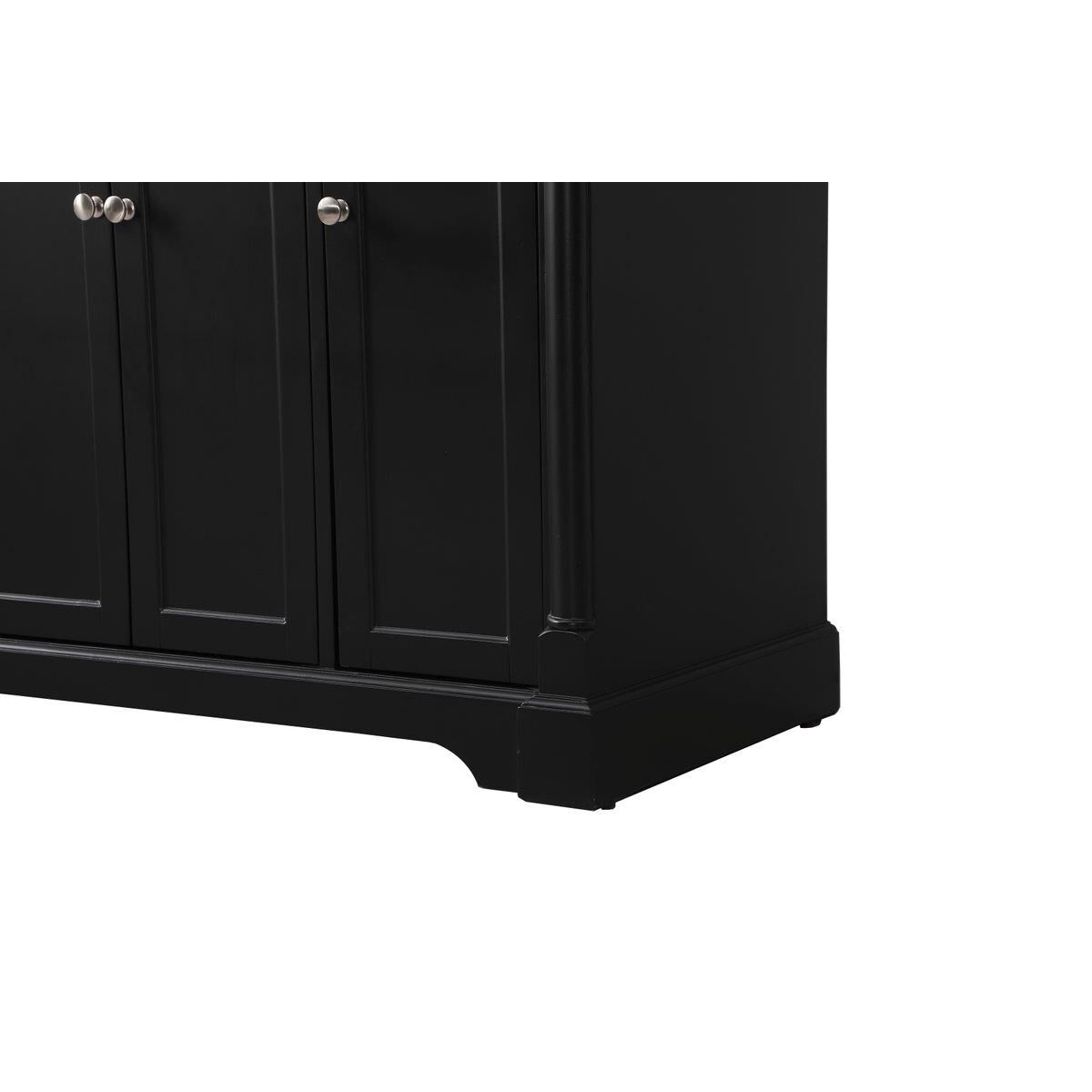 Shown in Black finish