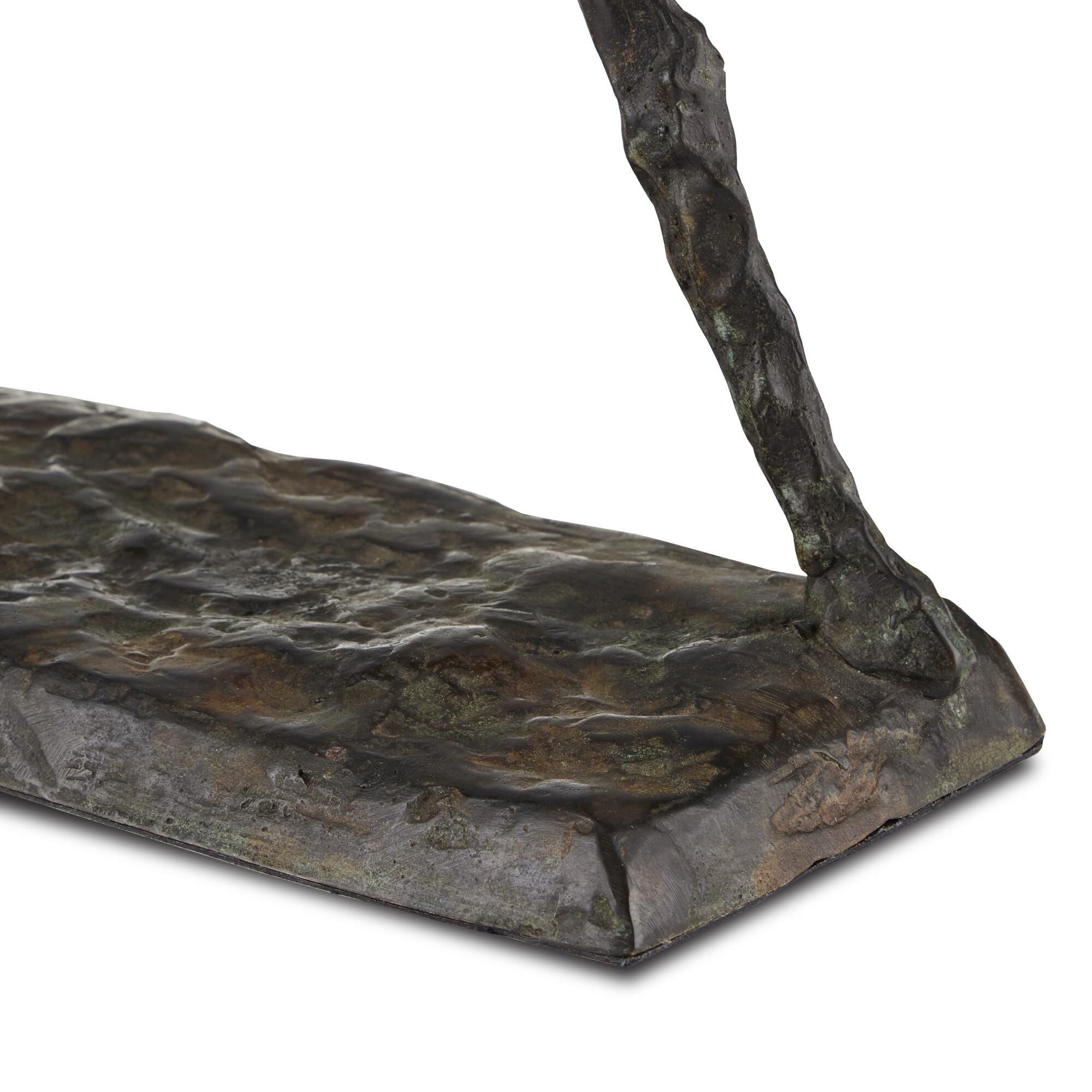 Dog of the Moon Bronze Figurine by Currey and Company