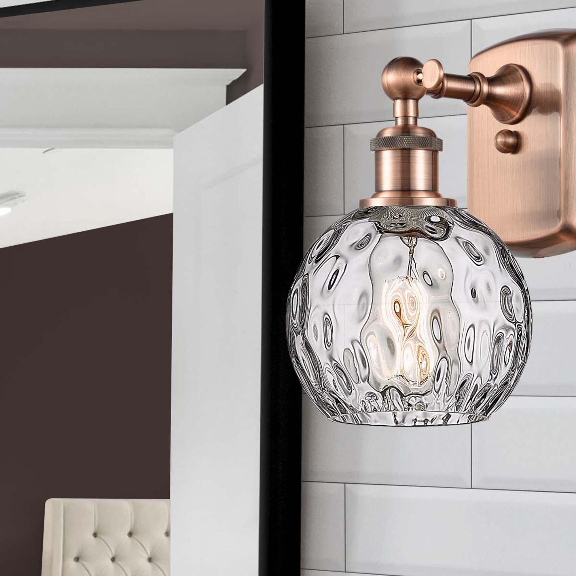 Innovations Lighting Bruno Marashlian Athens Water Glass 11 Inch Wall Sconce