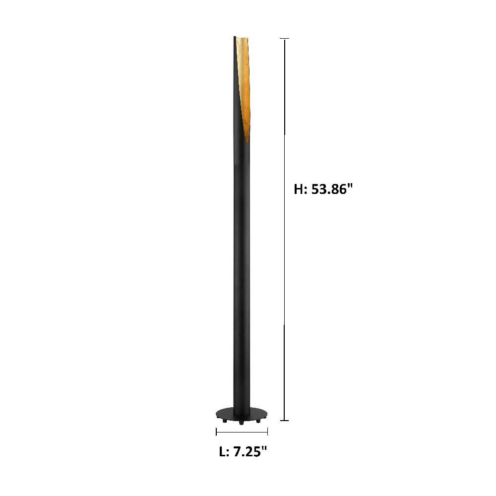 Eglo Barbotto 53 Inch Floor Lamp by Eglo Lighting