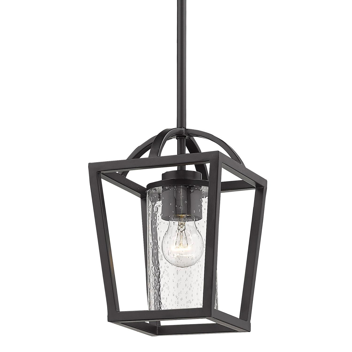 Mercer 7 Inch Mini Pendant by Golden Lighting