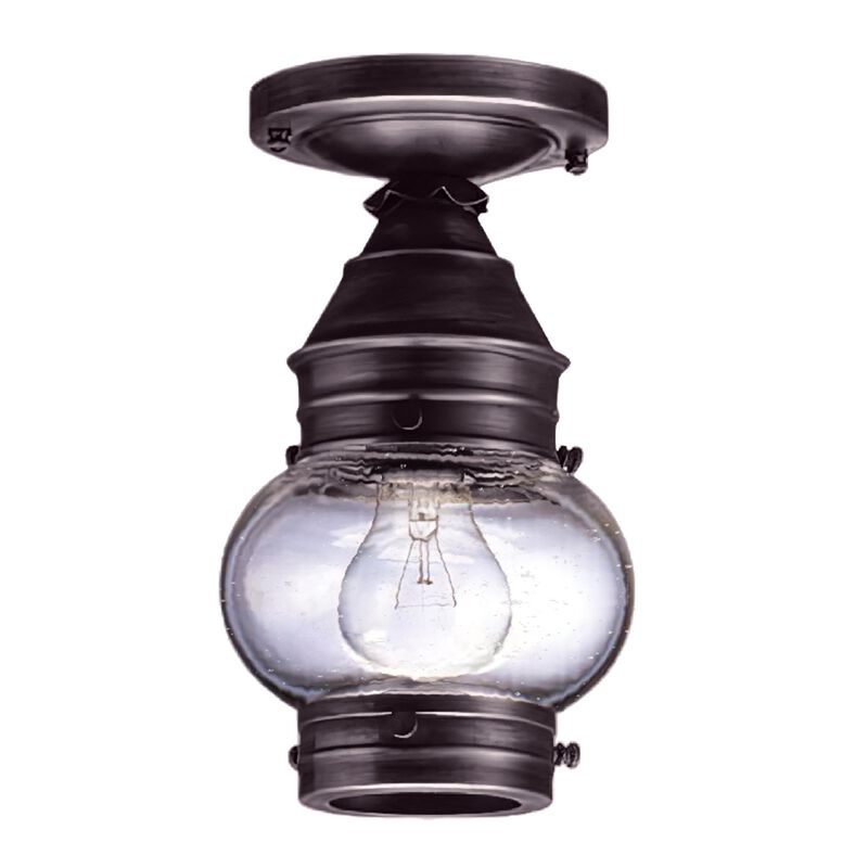 Onion 6 Inch Outdoor Flush Mount by Northeast Lantern