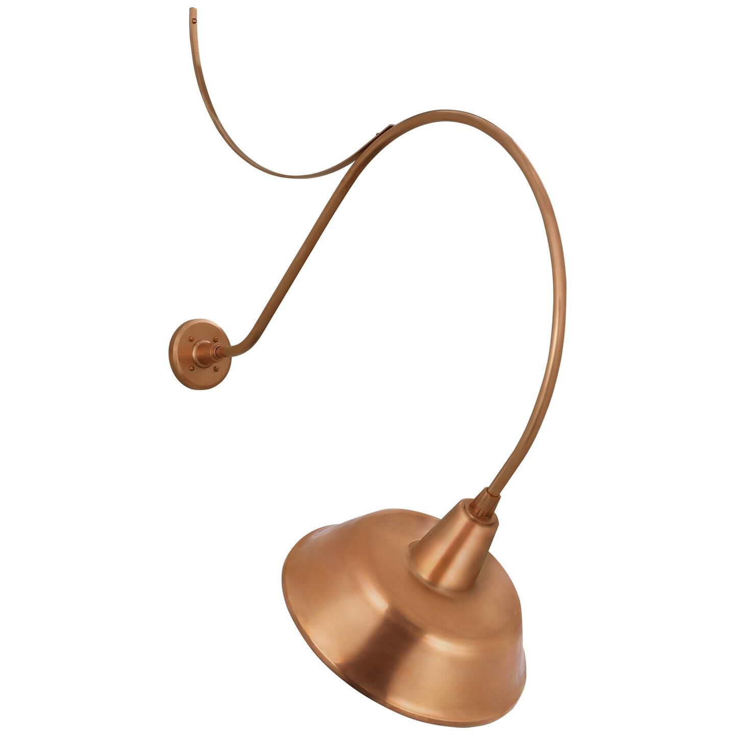 Shown in Soft Copper finish and Copper shade