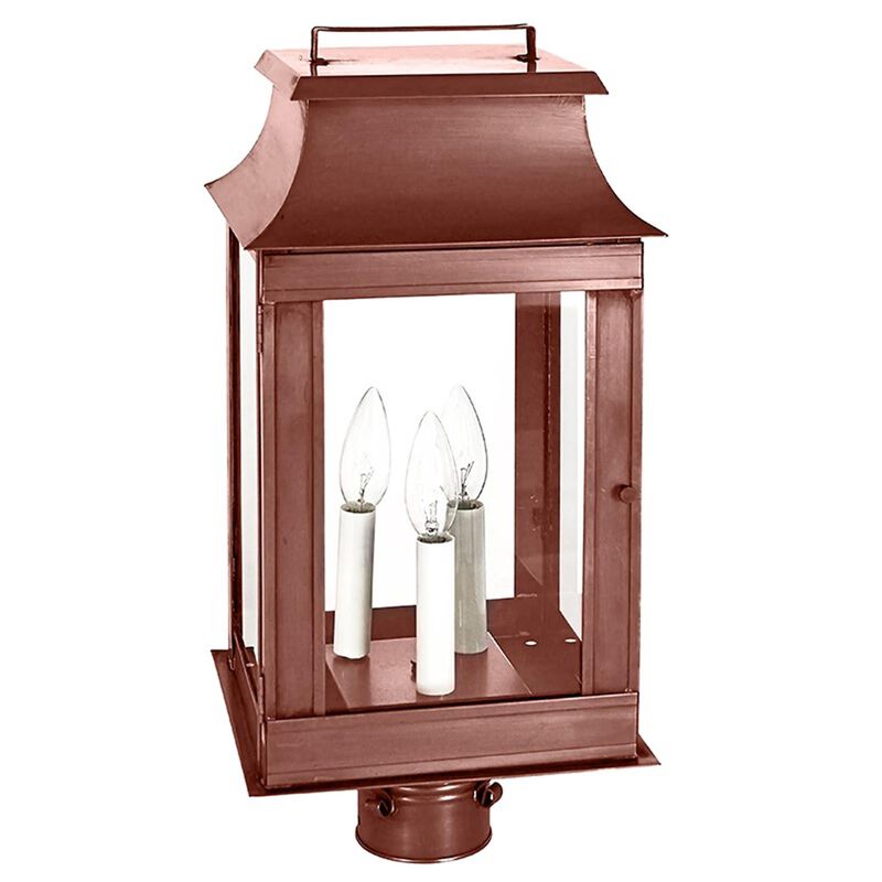 Concord 20 Inch Outdoor Post Lamp by Northeast Lantern