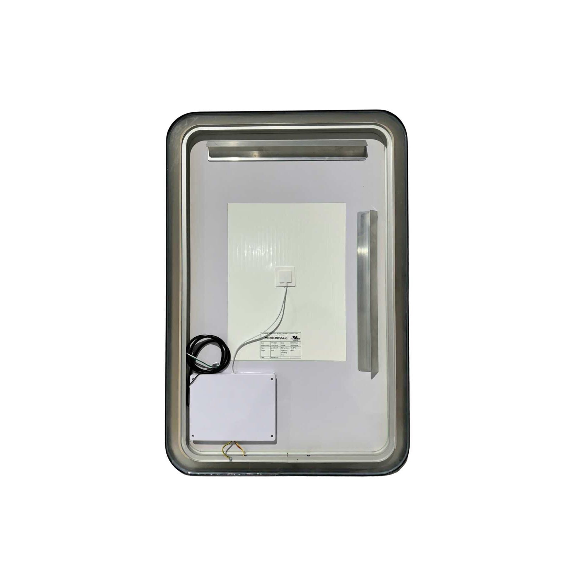 Harmoni 36 Inch Rectangular LED Lighted Mirror by Elegant Decor