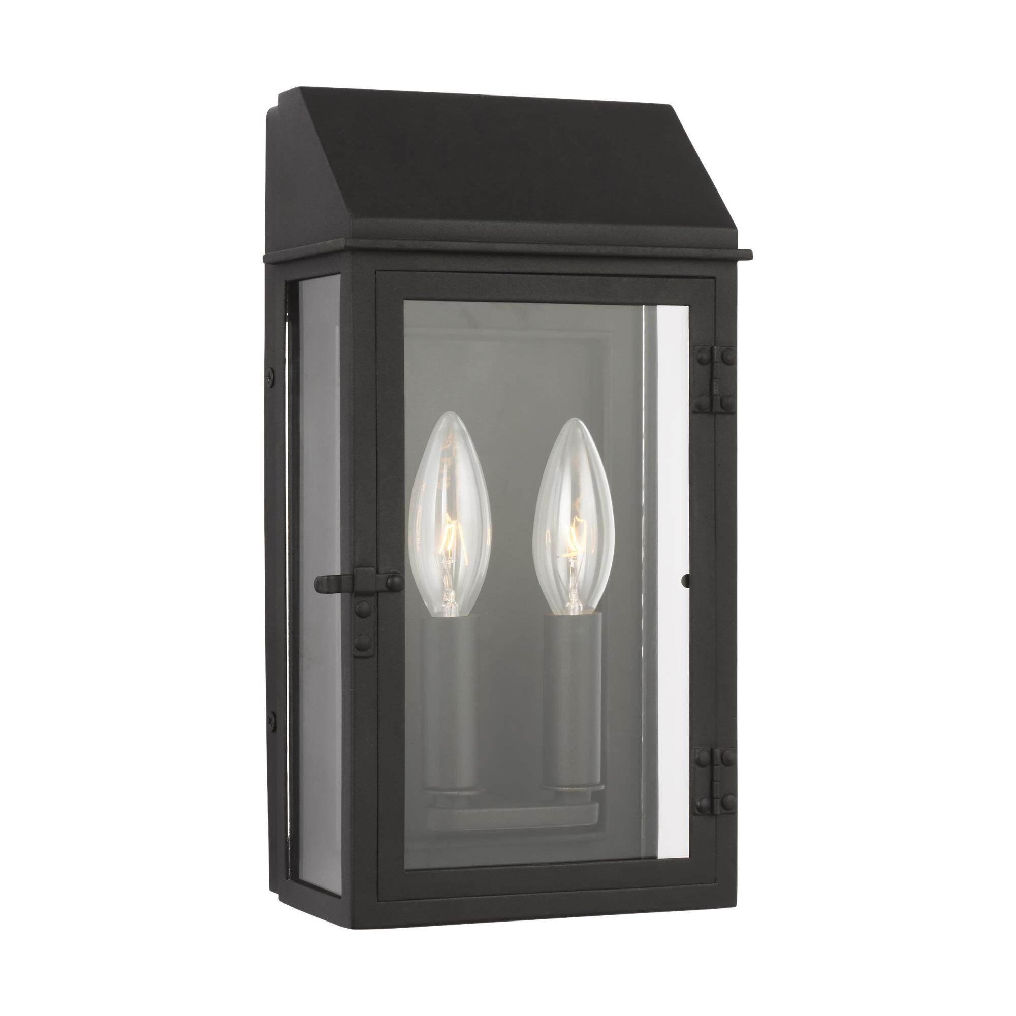 Chapman & Myers Hingham 12 Inch Tall 2 Light Outdoor Wall Light by Visual Comfort Studio Collection