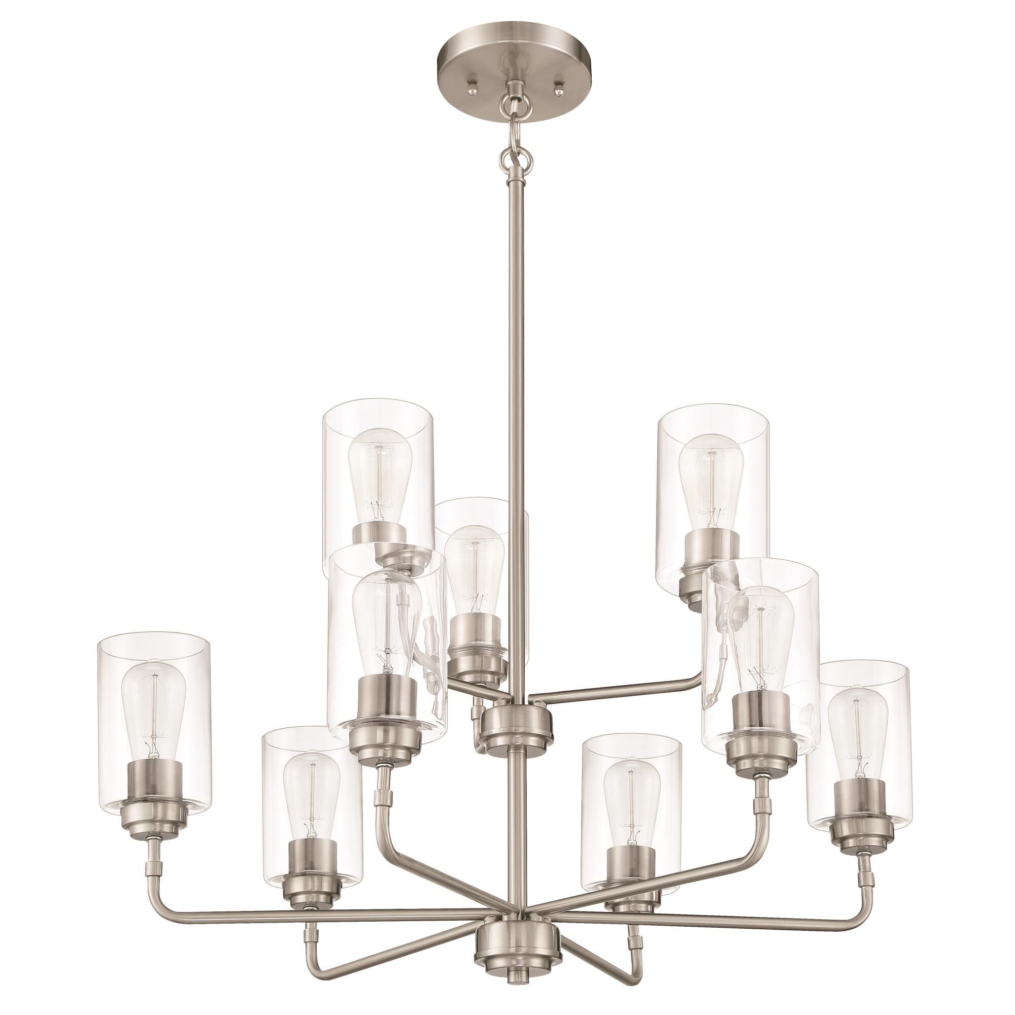 Shown in Brushed Polished Nickel finish