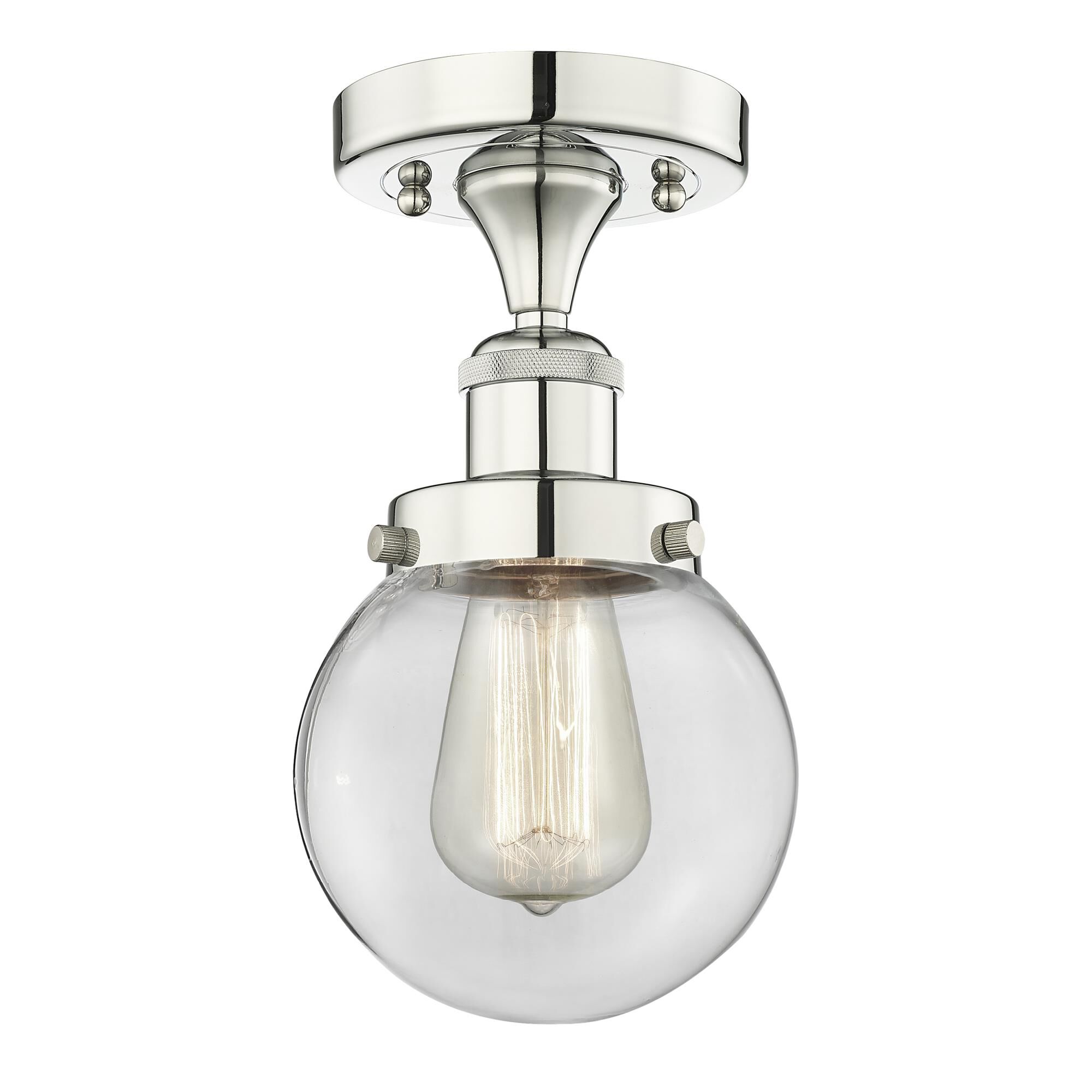Bruno Marashlian Beacon 6 Inch 1 Light Semi Flush Mount by Innovations Lighting
