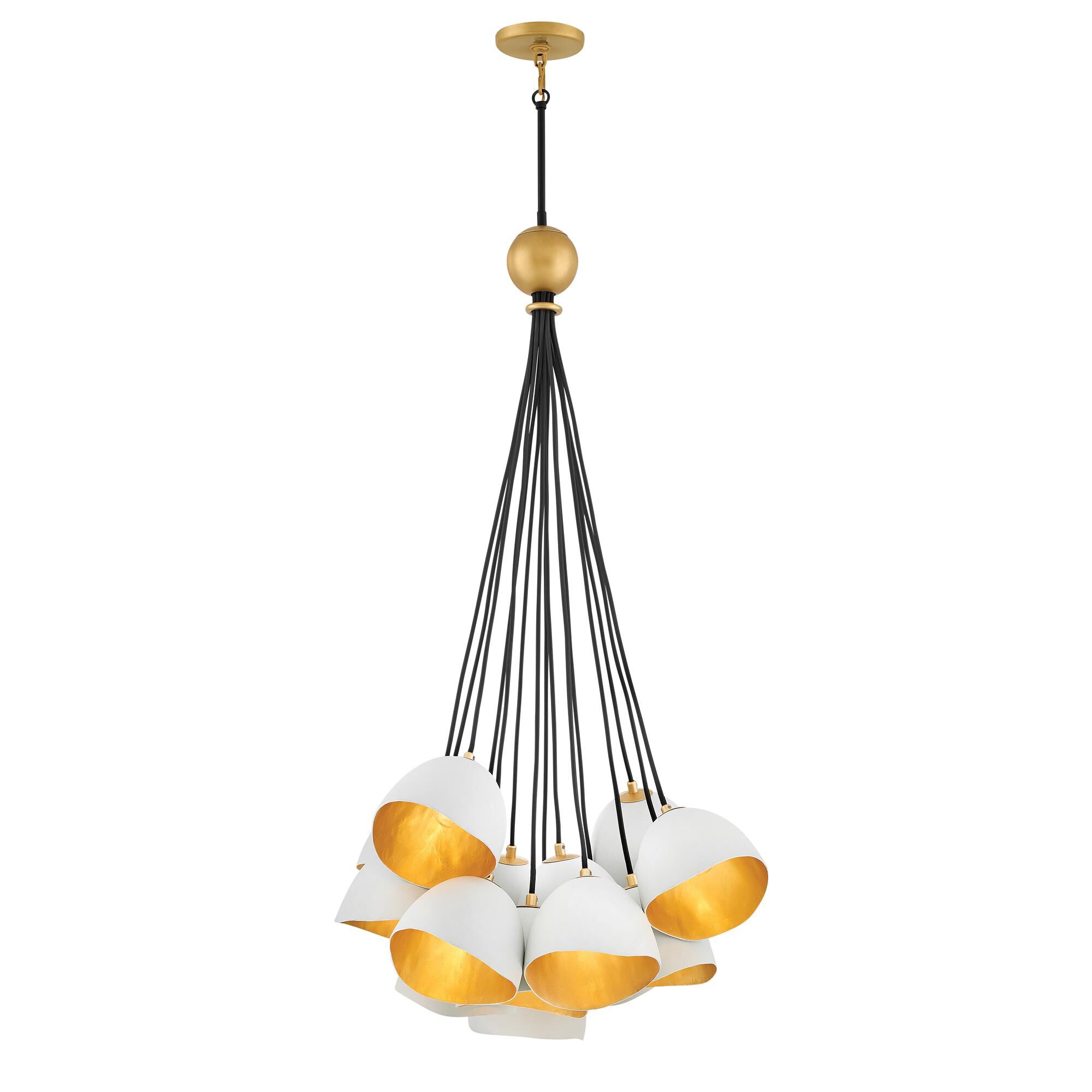 Nula 26 Inch 15 Light Multi Light Pendant,