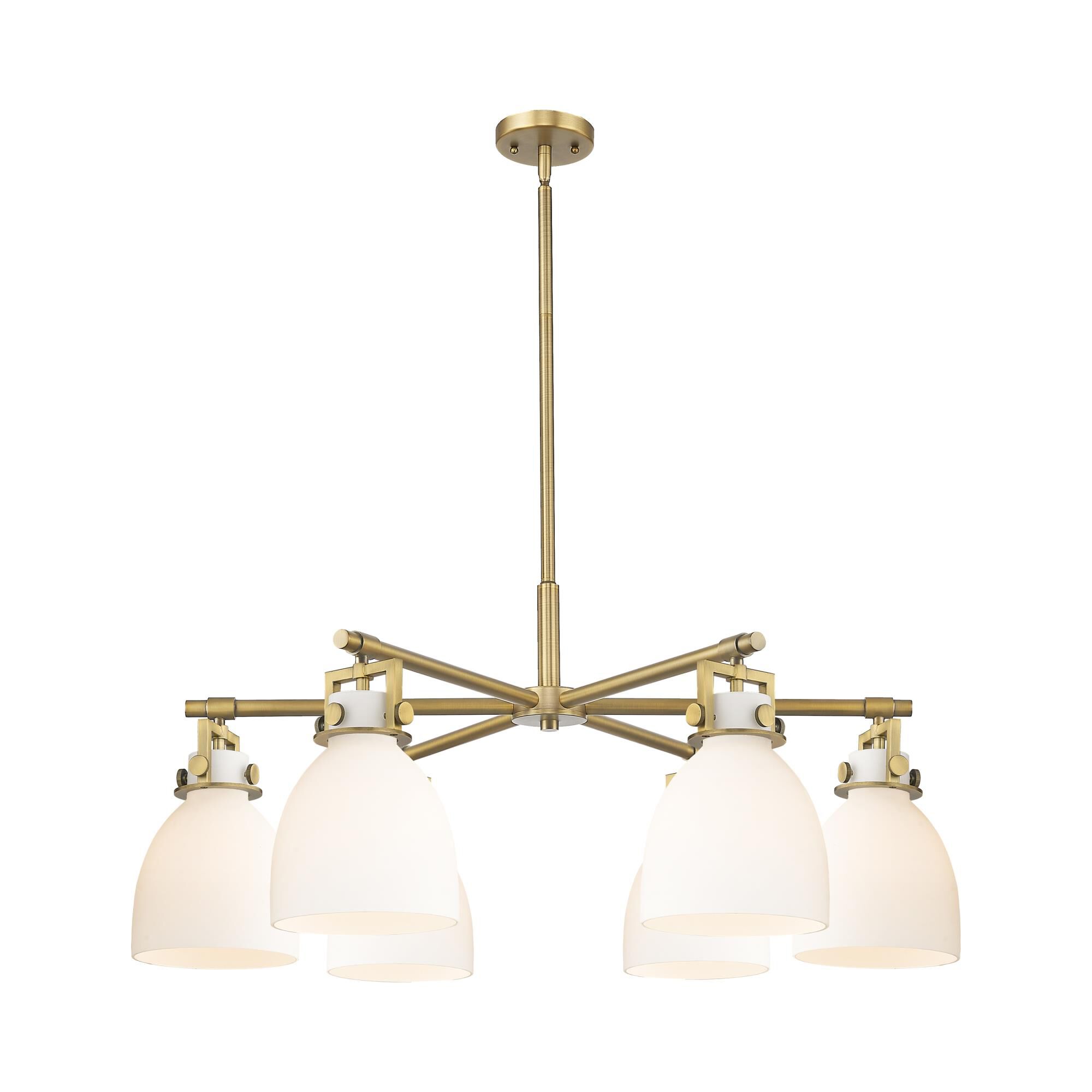 Shown in Brushed Brass finish