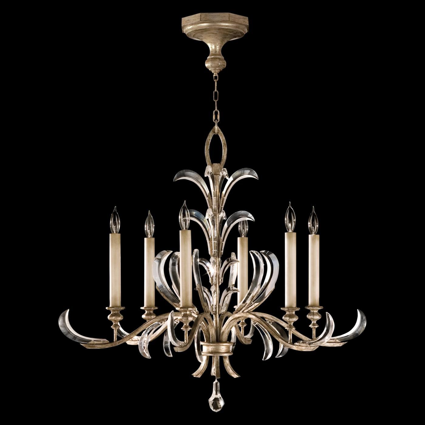 Beveled Arcs Chandelier by Fine Art Handcrafted Lighting