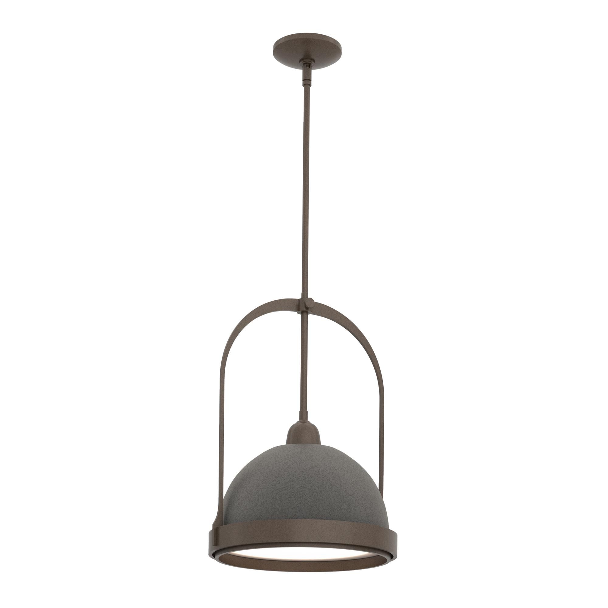 Shown in Bronze finish and Natural Iron accent