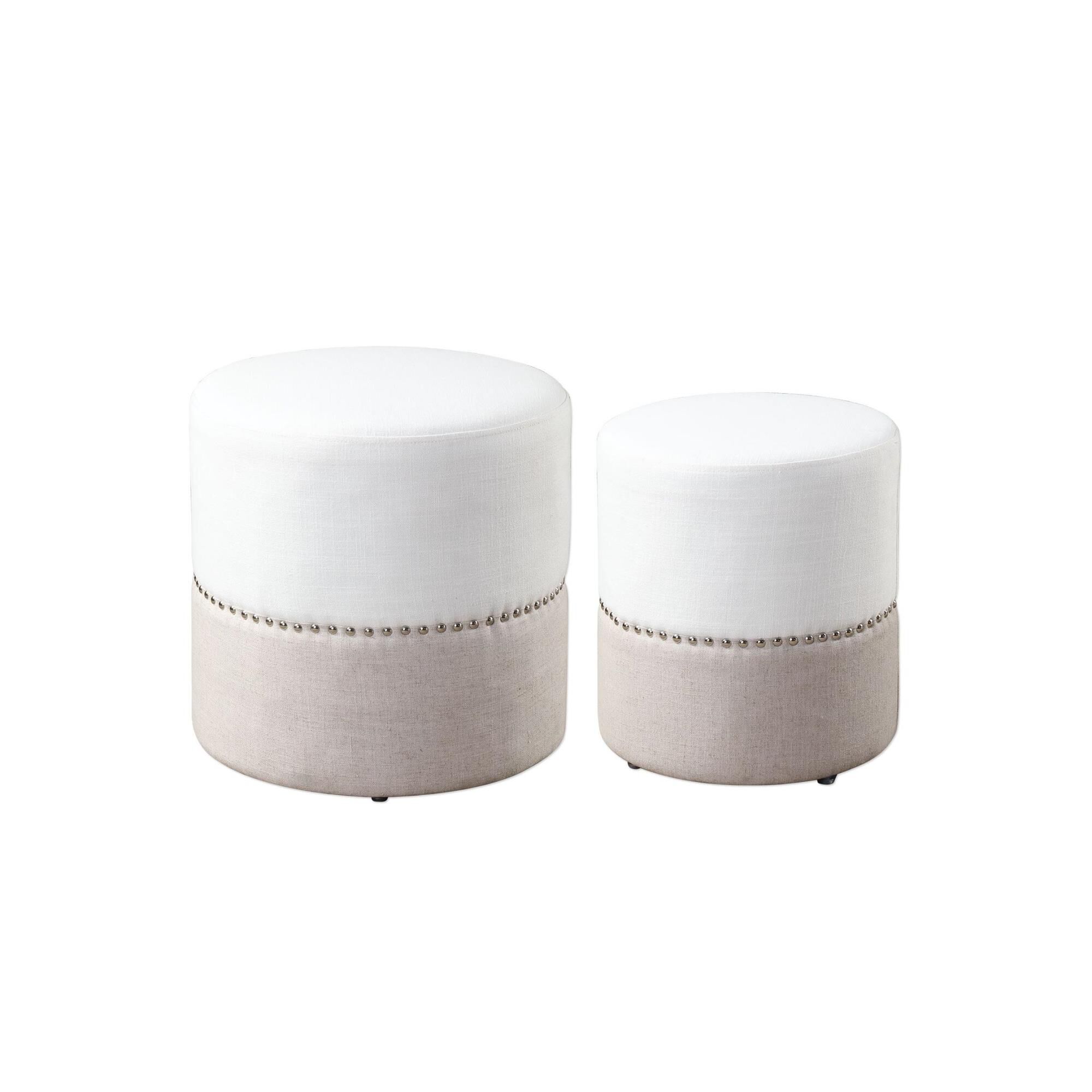 Tilda Ottoman by Uttermost