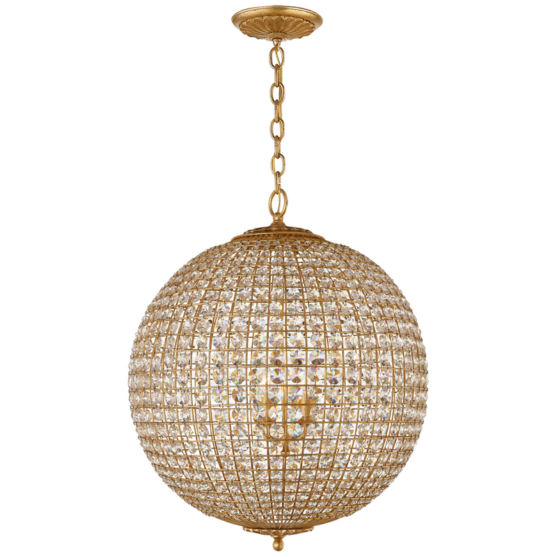 AERIN Renwick 23 Inch 4 Light Chandelier by Visual Comfort Signature Collection