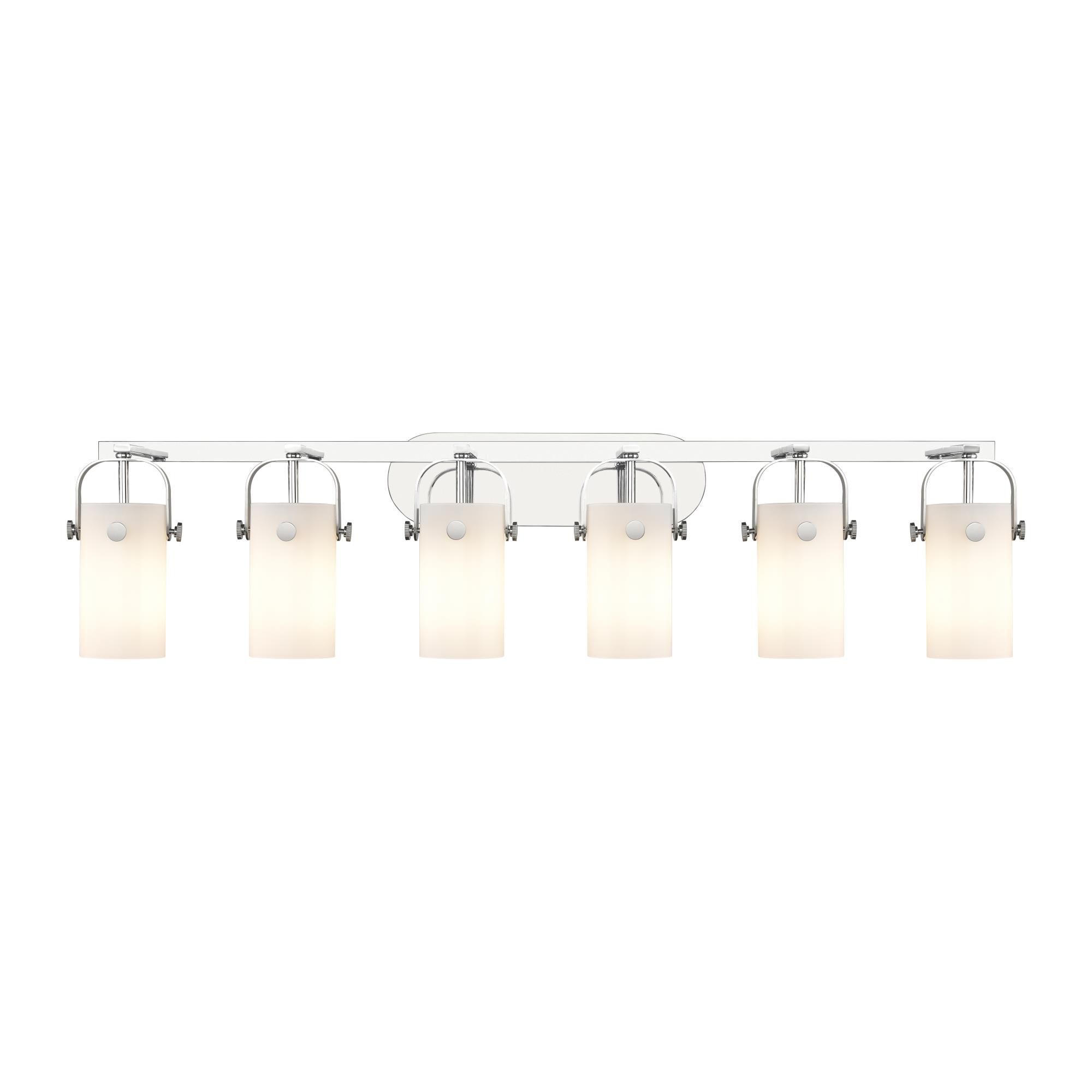 Bruno Marashlian Pilaster Ii Cylinder 43 Inch 6 Light Bath Vanity Light by Innovations Lighting
