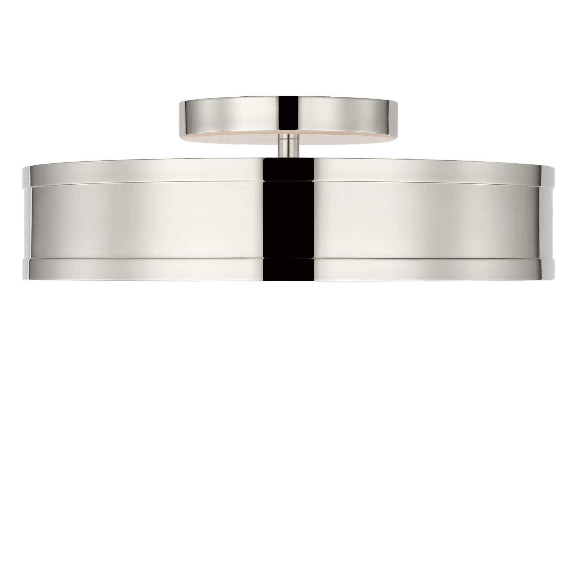 Paloma Contreras Dupont 12 Inch Semi Flush Mount by Visual Comfort Studio Collection