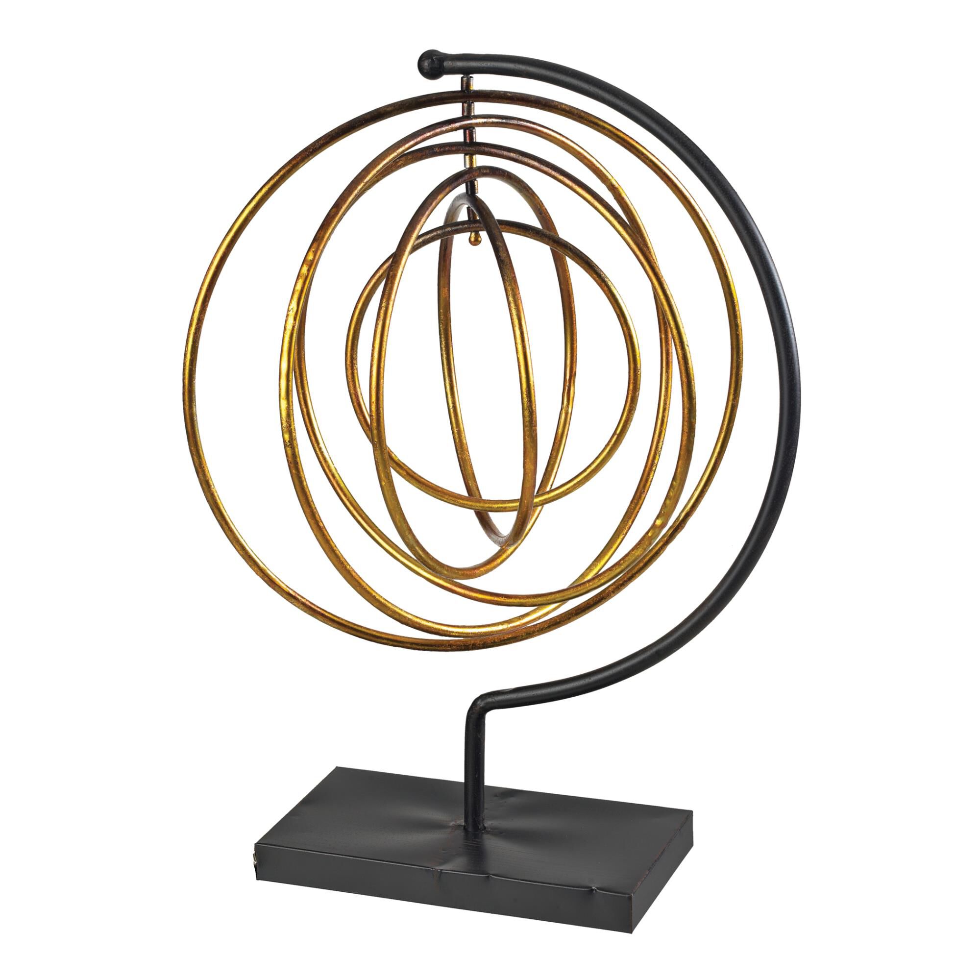 Shown in Gold Leaf-Black finish 