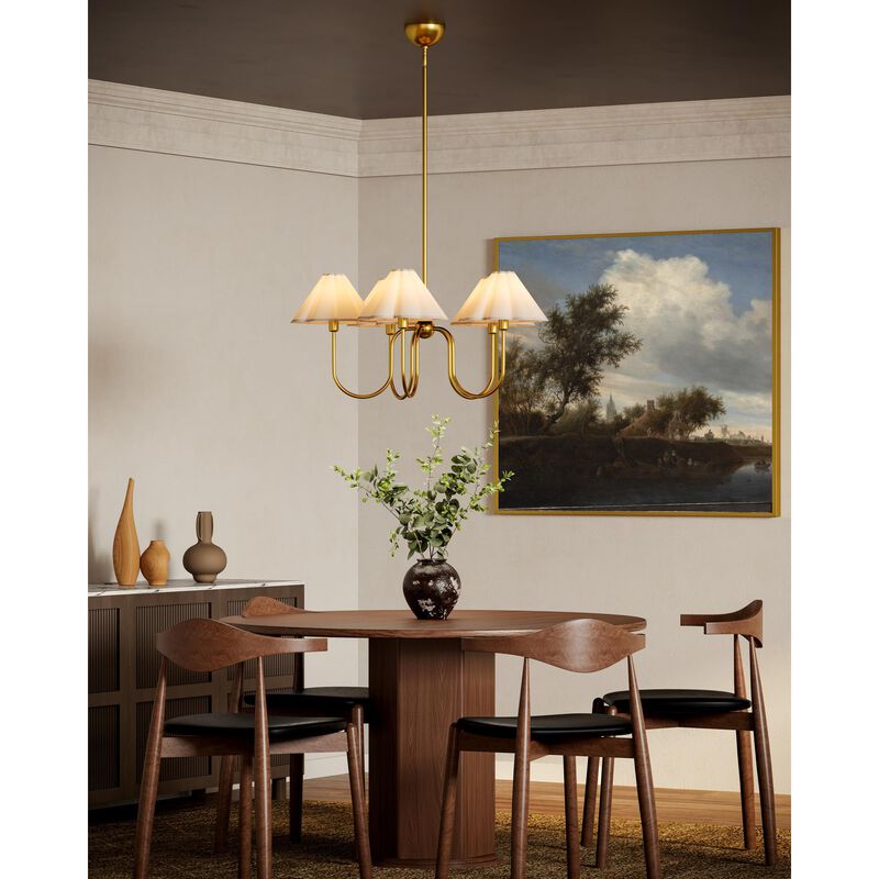 Rosemary Medium Chandelier by Alora Mood
