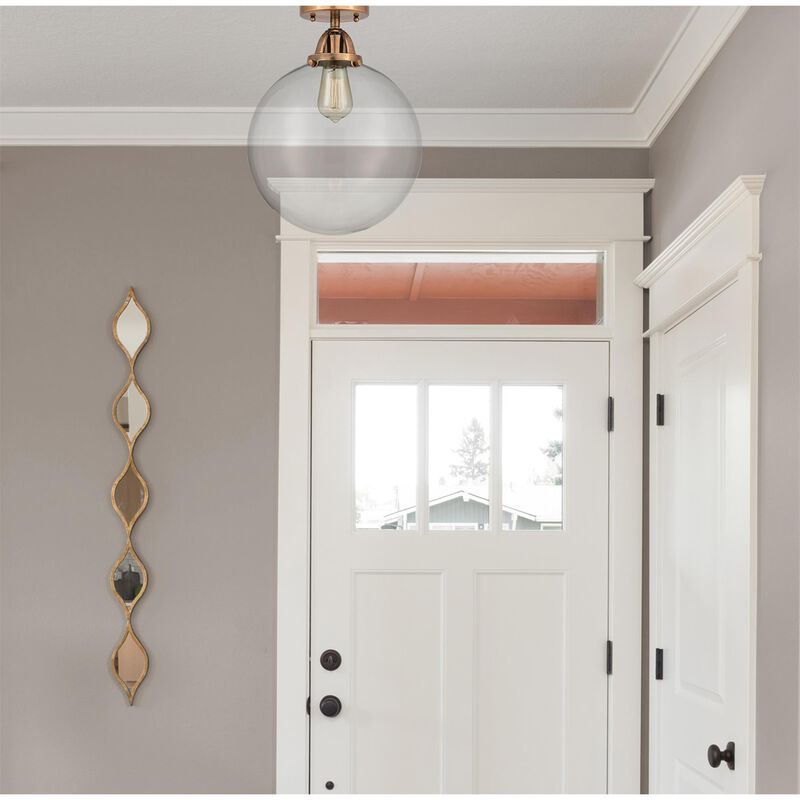 Bruno Marashlian Beacon 12 Inch 1 Light Semi Flush Mount by Innovations Lighting
