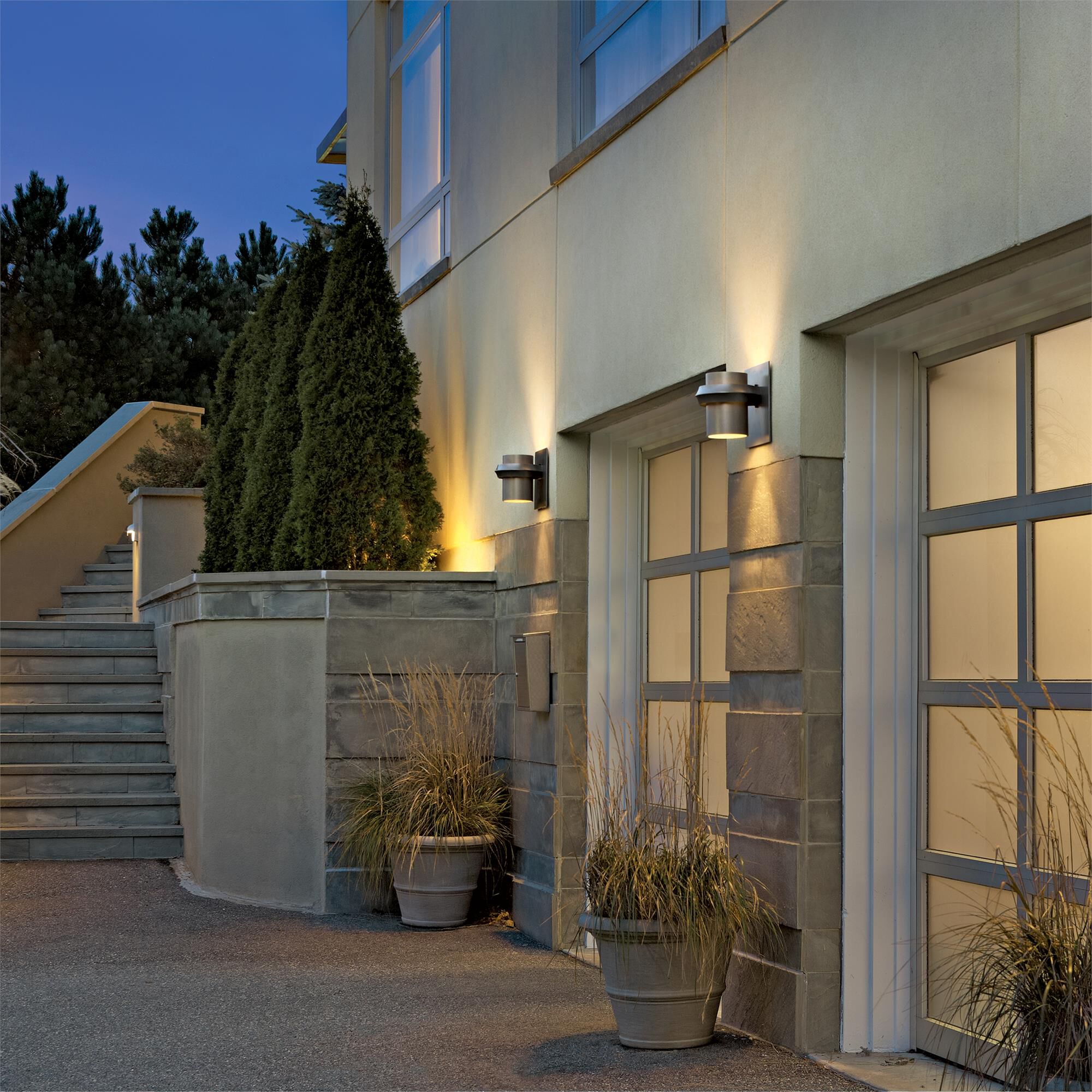 Shown in Coastal Dark Smoke finish