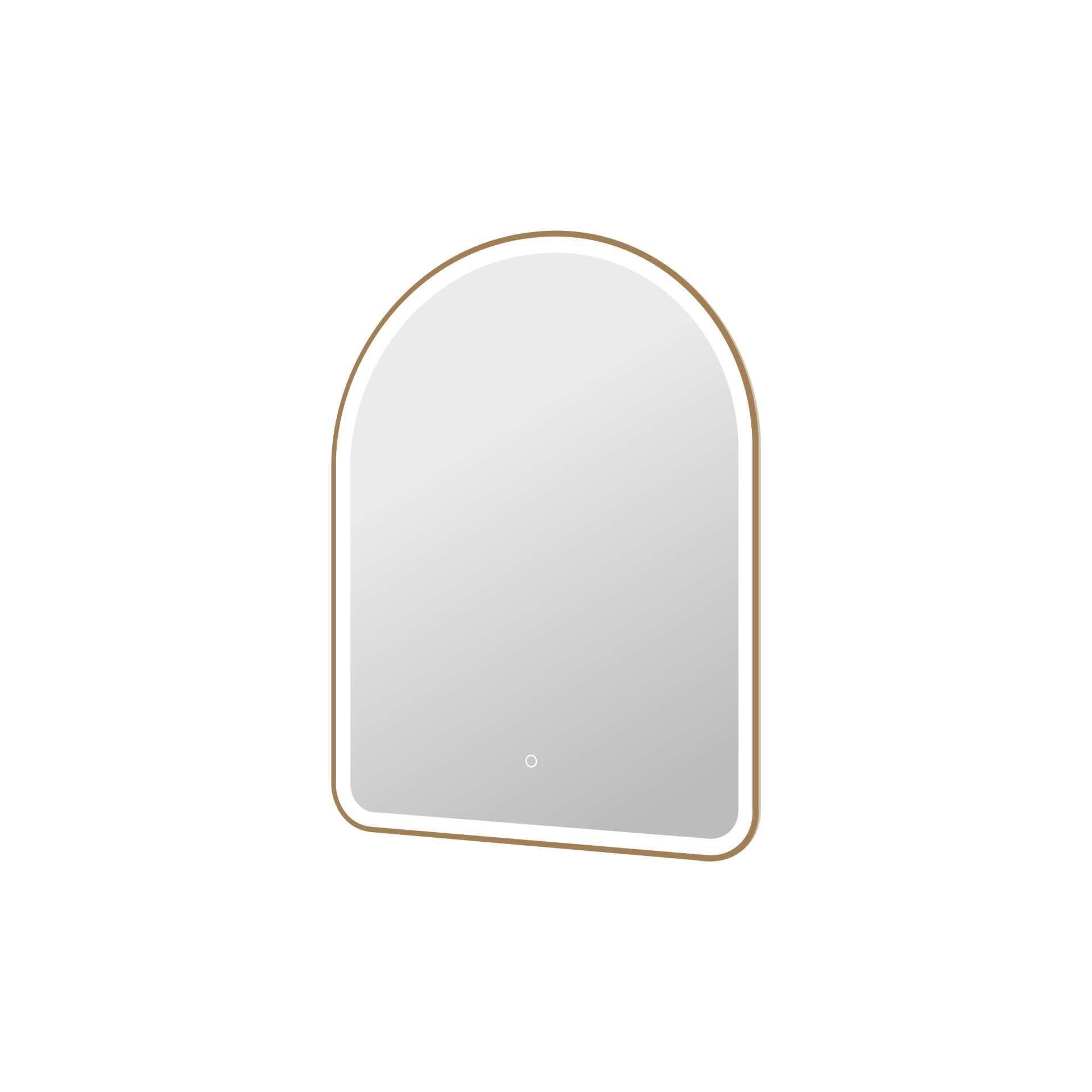 Harmoni 40 Inch Arched LED Lighted Mirror by Elegant Decor