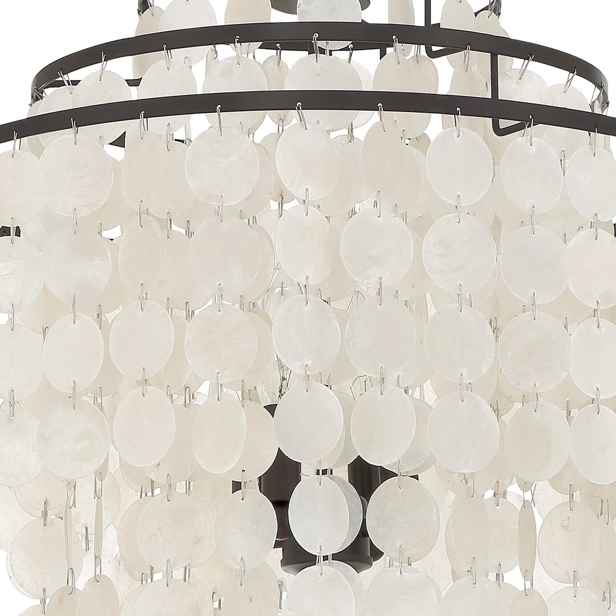 Brielle 18 Inch 4 Light Mini Chandelier by Crystorama