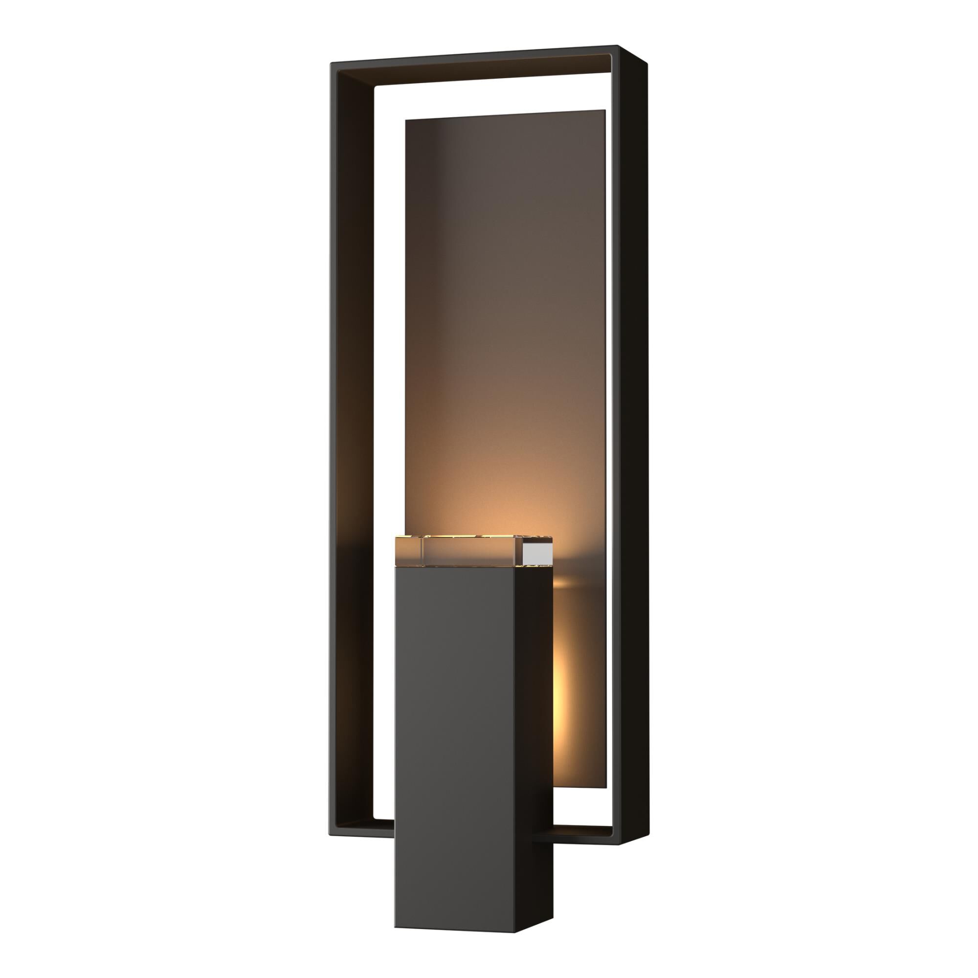 Shown in Coastal Oil Rubbed Bronze finish and Clear glass and Coastal Dark Smoke (77) accent