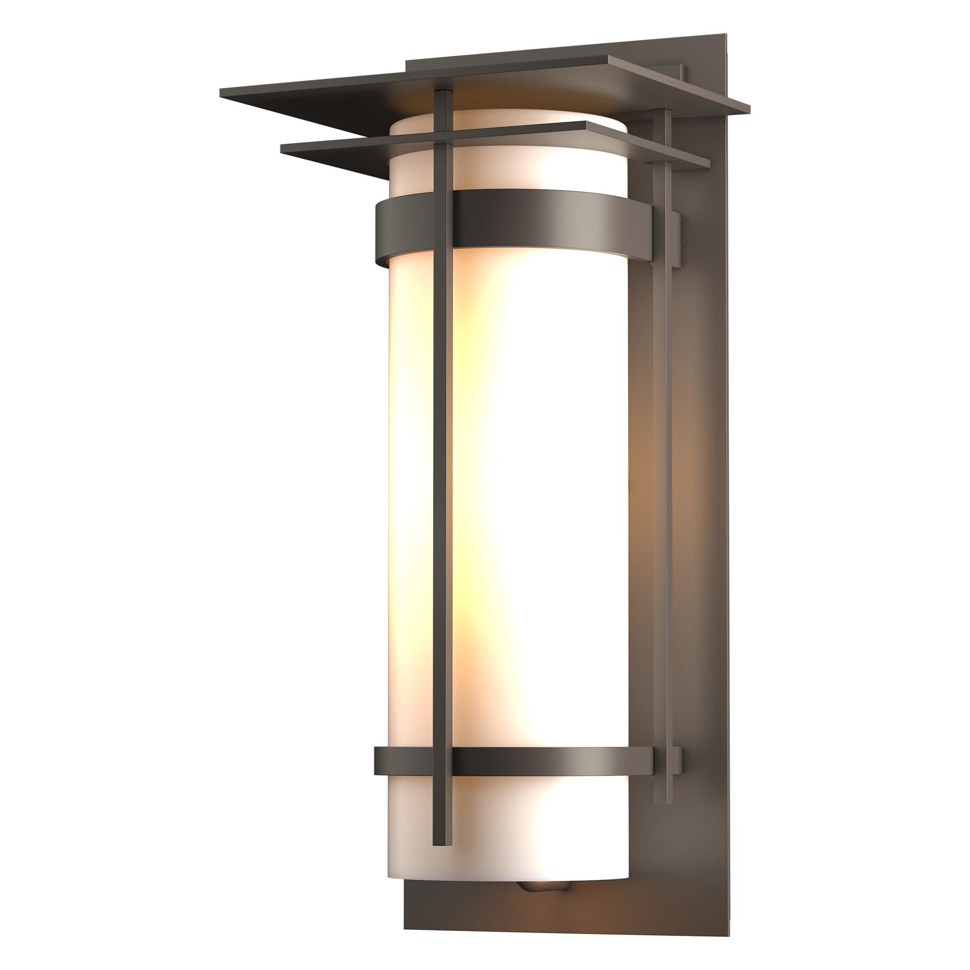 Hubbardton Forge Banded 20 Inch Tall Outdoor Wall Light