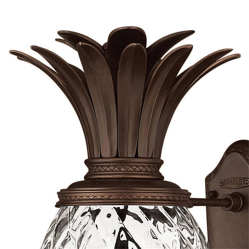 Plantation 28 Inch Tall 3 Light Outdoor Wall Light by Hinkley Lighting
