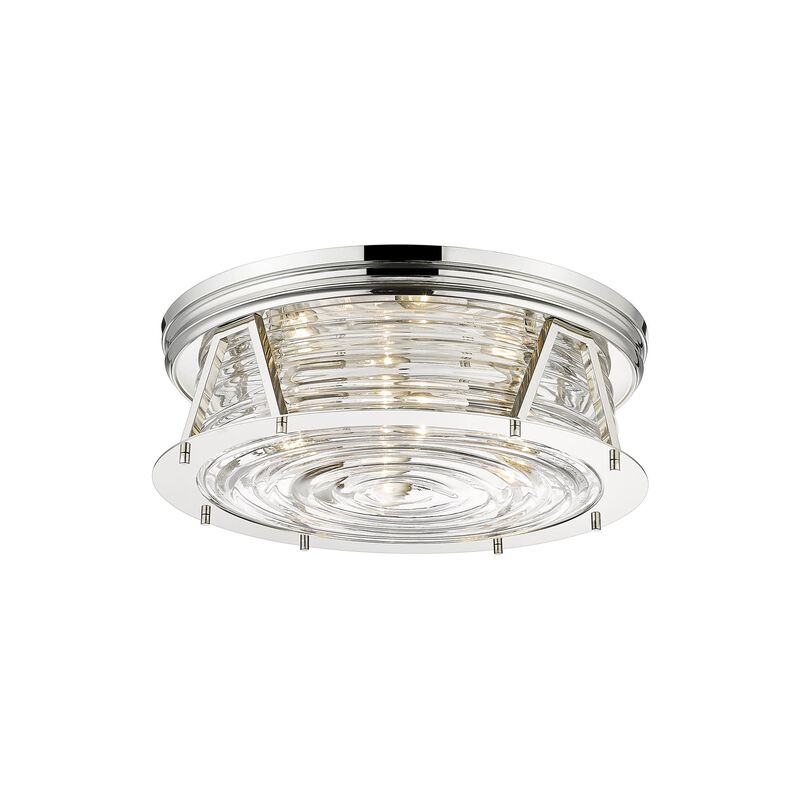 Cape Harbor 20 Inch 4 Light Flush Mount by Z-Lite
