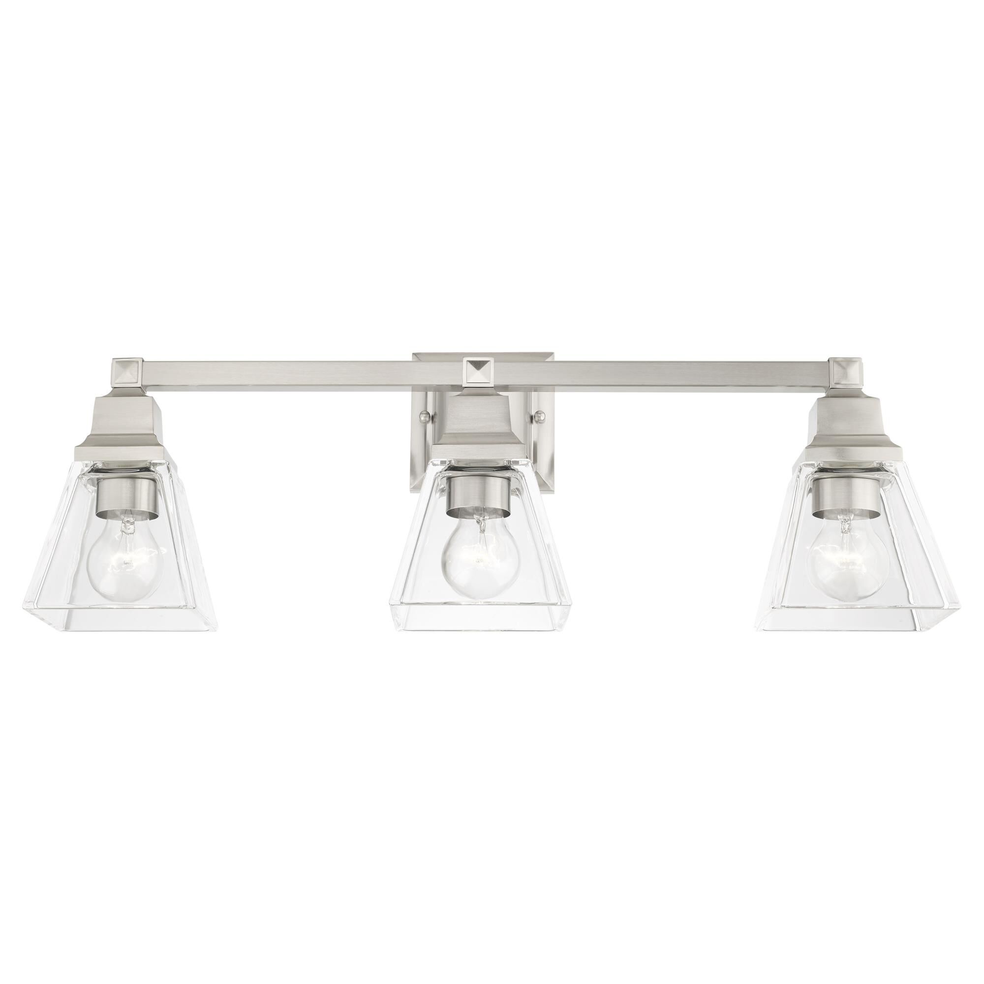 Mission 25 Inch 3 Light Bath Vanity Light by Livex Lighting