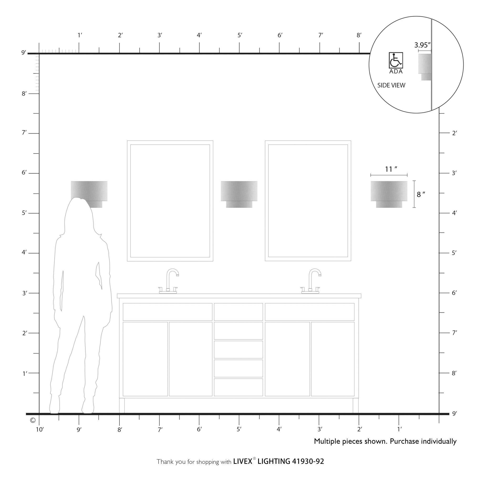 Shown in English Bronze finish and Hand Crafted Oatmeal Color Fabric with White Color Inside shade