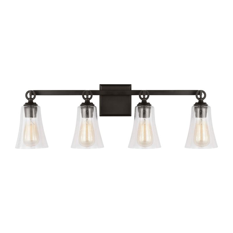 Sean Lavin Monterro 30 Inch 4 Light Bath Vanity Light by Visual Comfort Studio