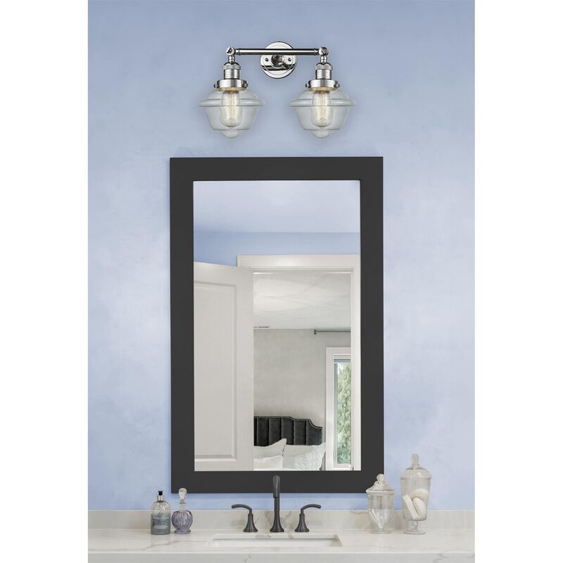 Bruno Marashlian Small Oxford 17 Inch 2 Light Bath Vanity Light by Innovations Lighting