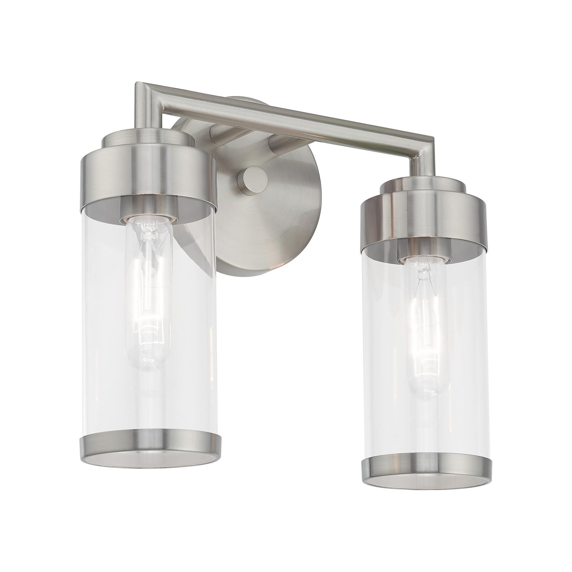 Hillcrest 12 Inch 2 Light Bath Vanity Light by Livex Lighting