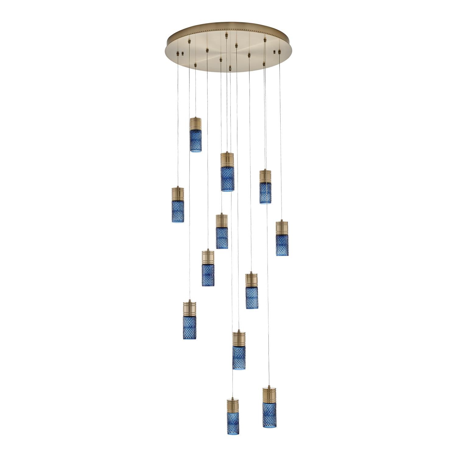 Kiriko 30 Inch Multi Light Pendant by Kalco Lighting