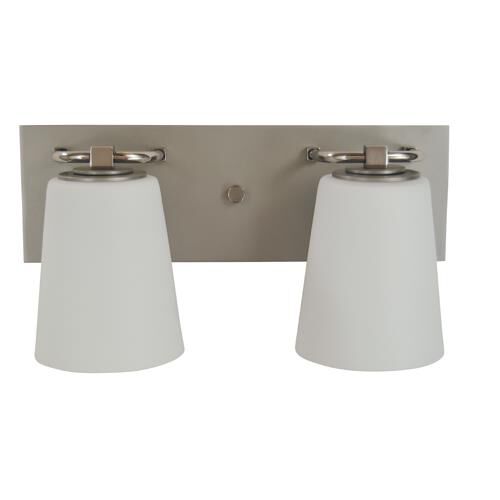 Shown in Satin Pewter With Polished Nickel finish