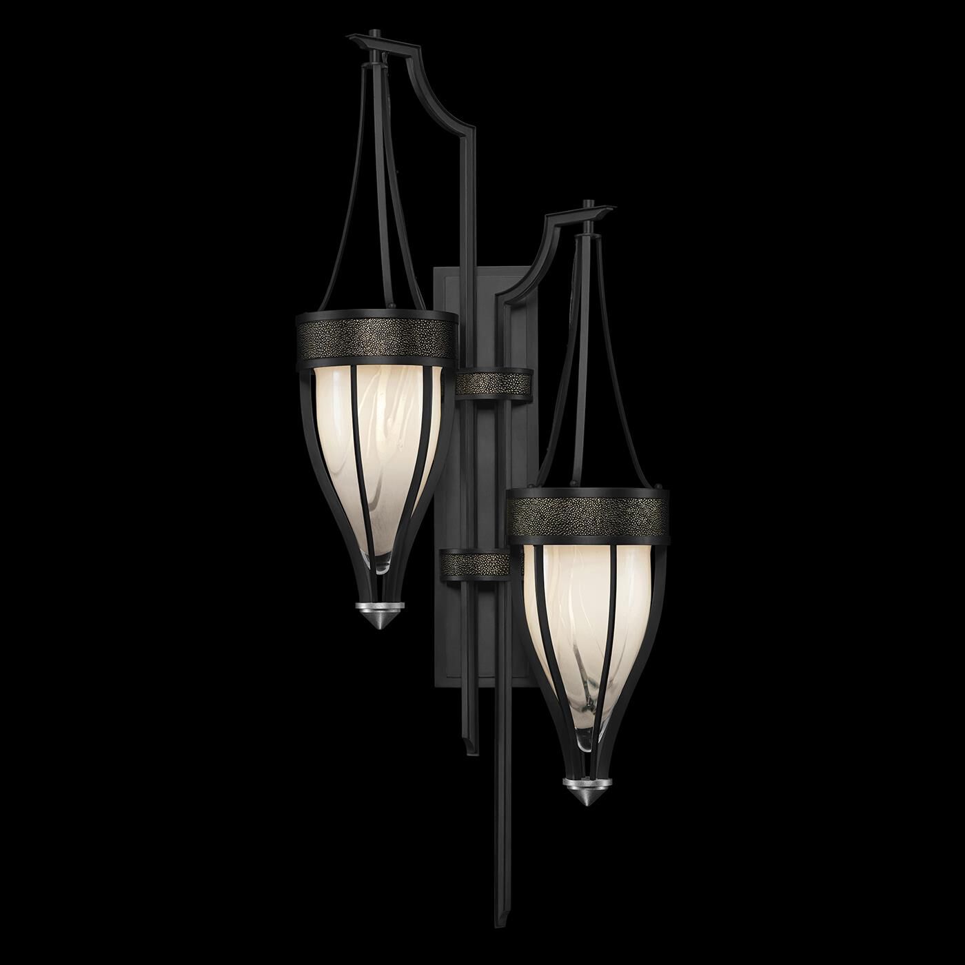 Shown in Black Iron and Nickel  finish and Black Knight accent
