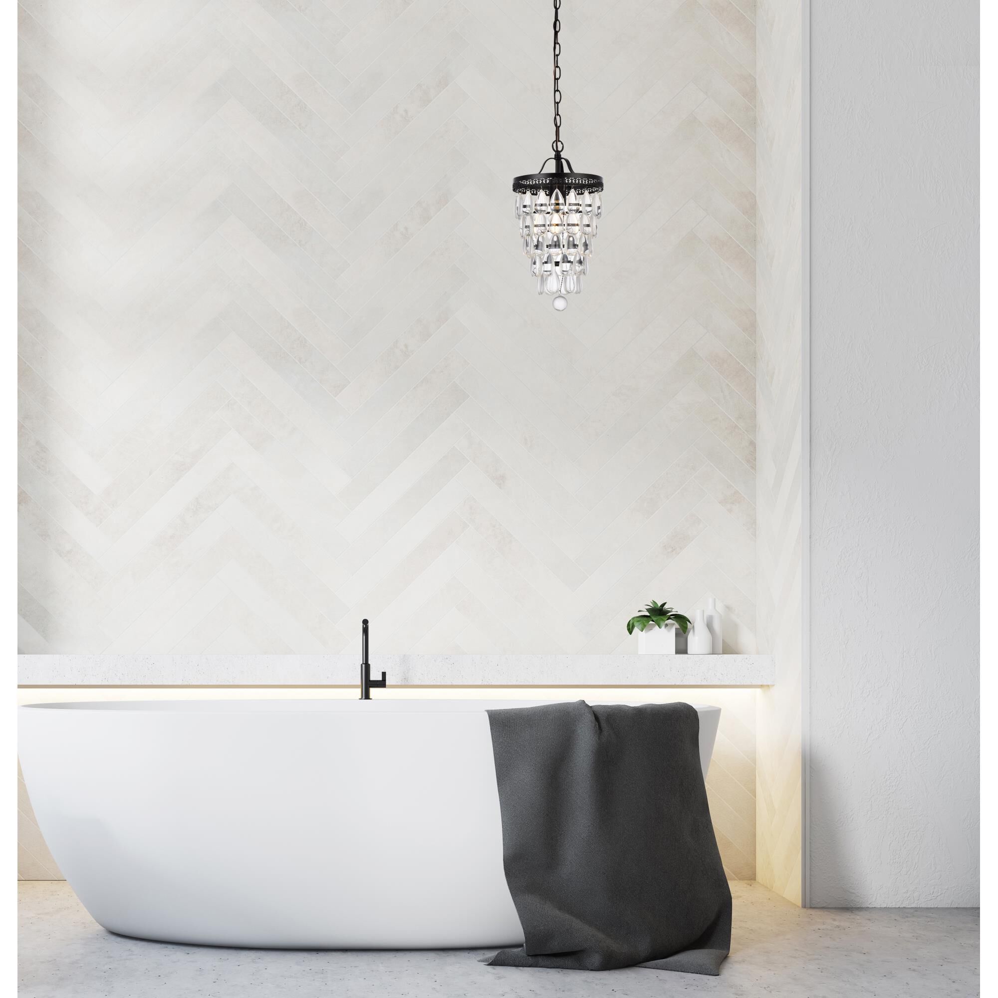 Elegant Lighting Reese 9 Inch Mini Pendant