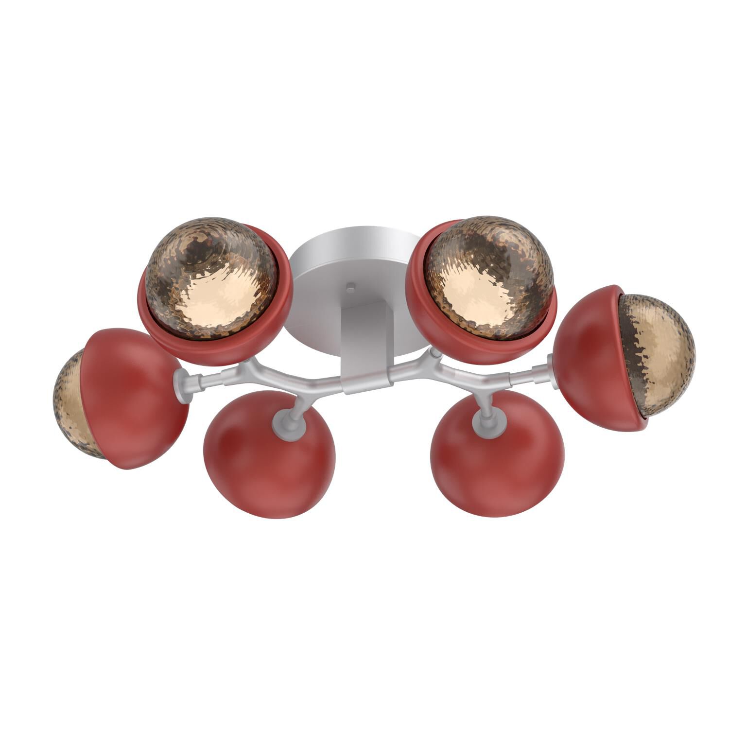 Levi Wilson Cabochon 27 Inch Flush Mount by Hammerton Studio