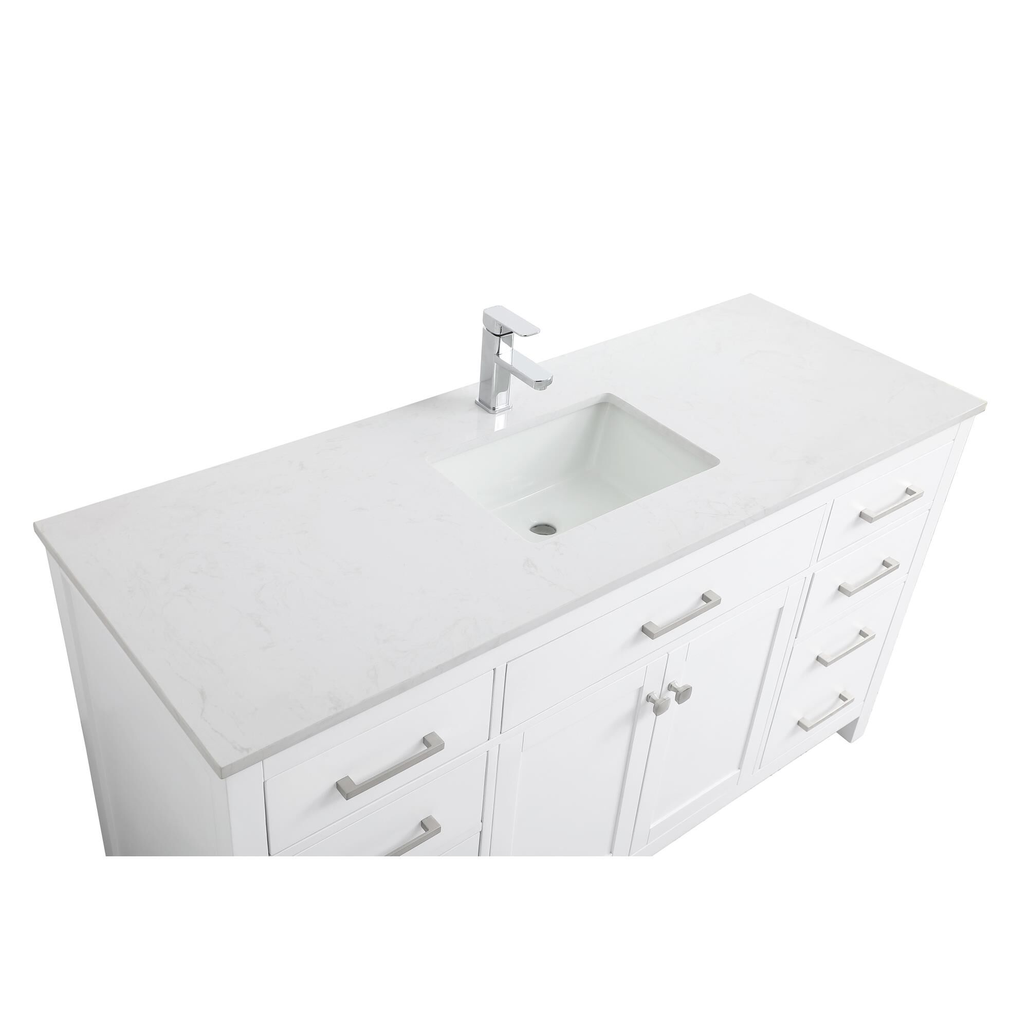 Lewis 60 Inch Bath Vanity by Elegant Decor