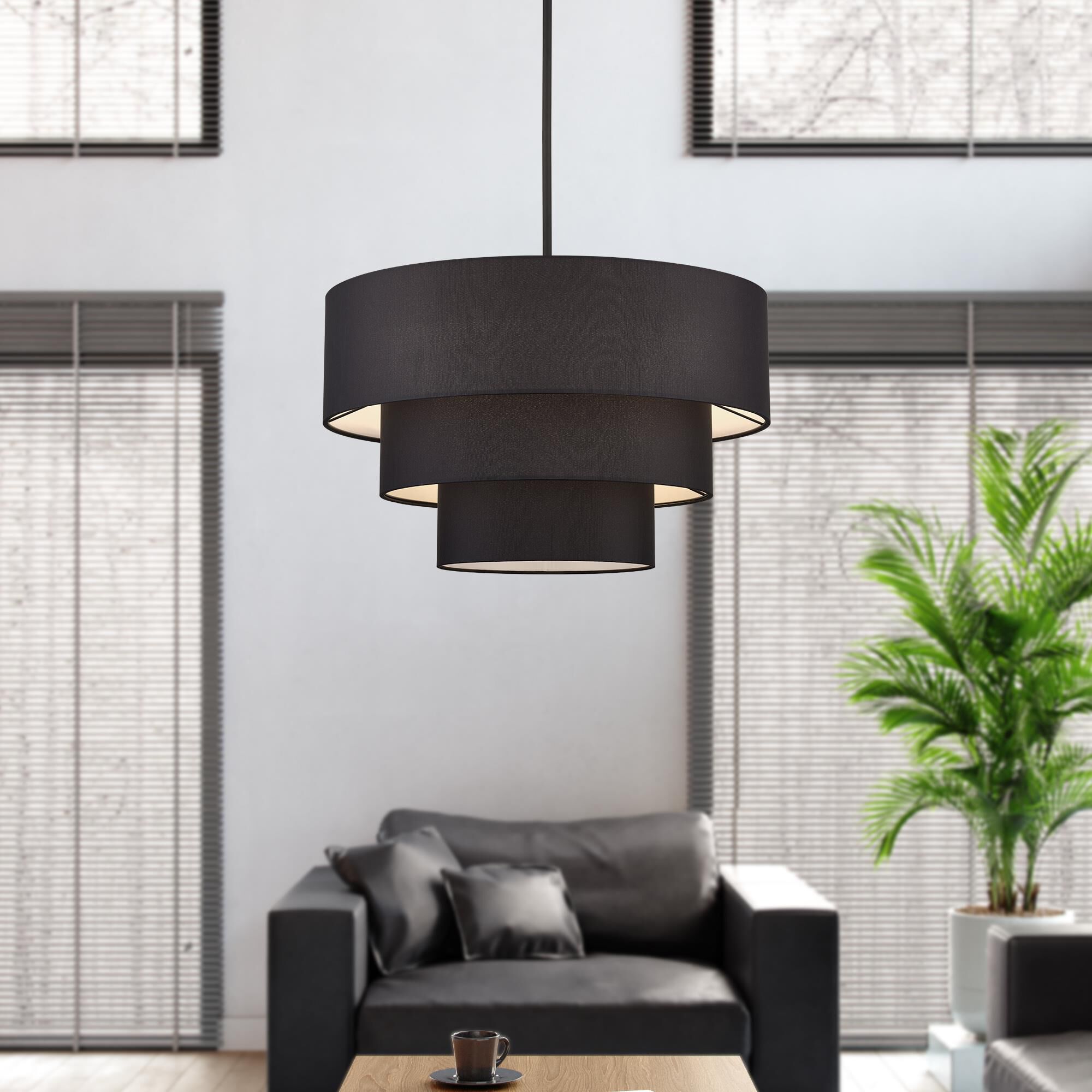 Bainbridge 28 Inch Large Pendant by Livex Lighting