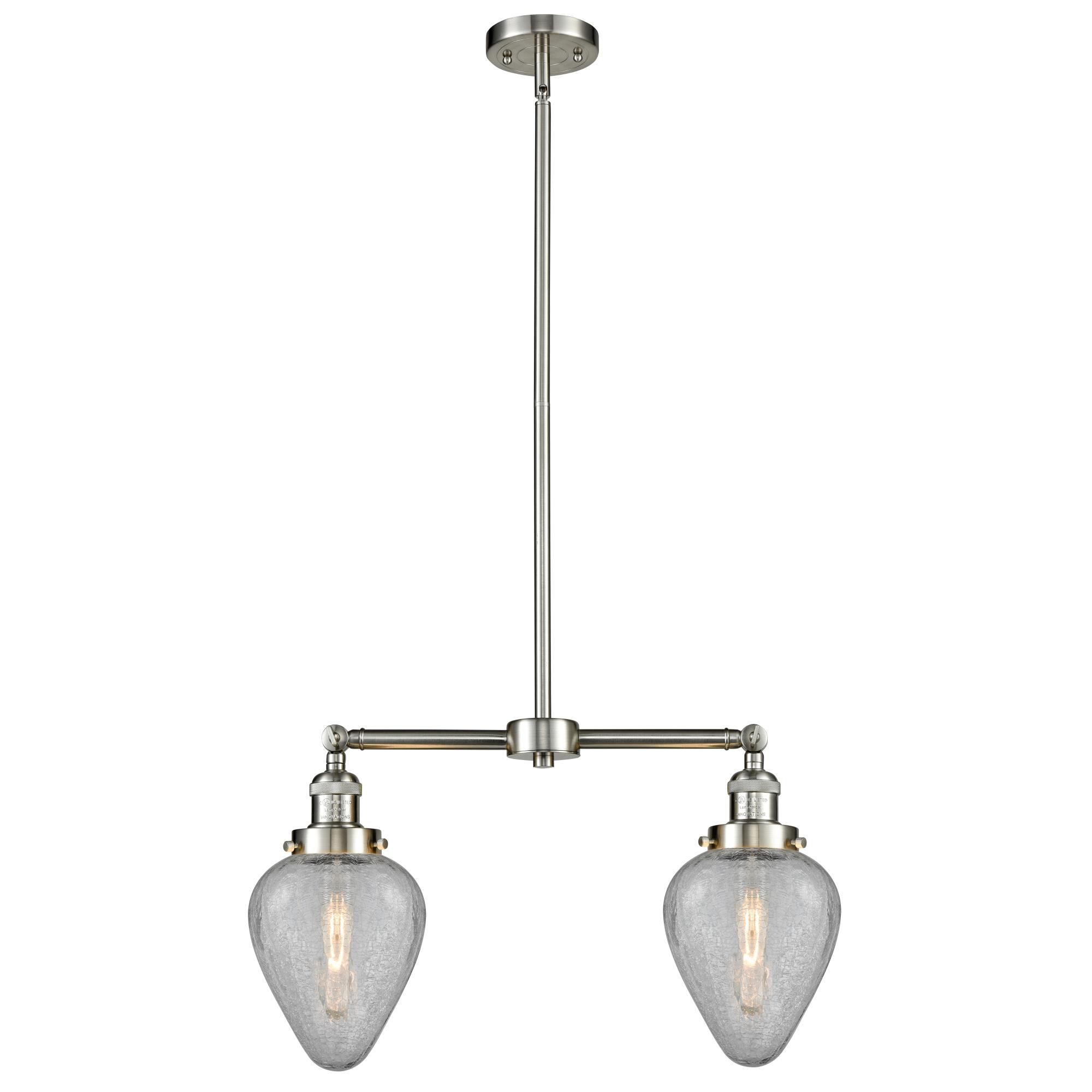 Bruno Marashlian Geneseo 21 Inch 2 Light Mini Chandelier by Innovations Lighting