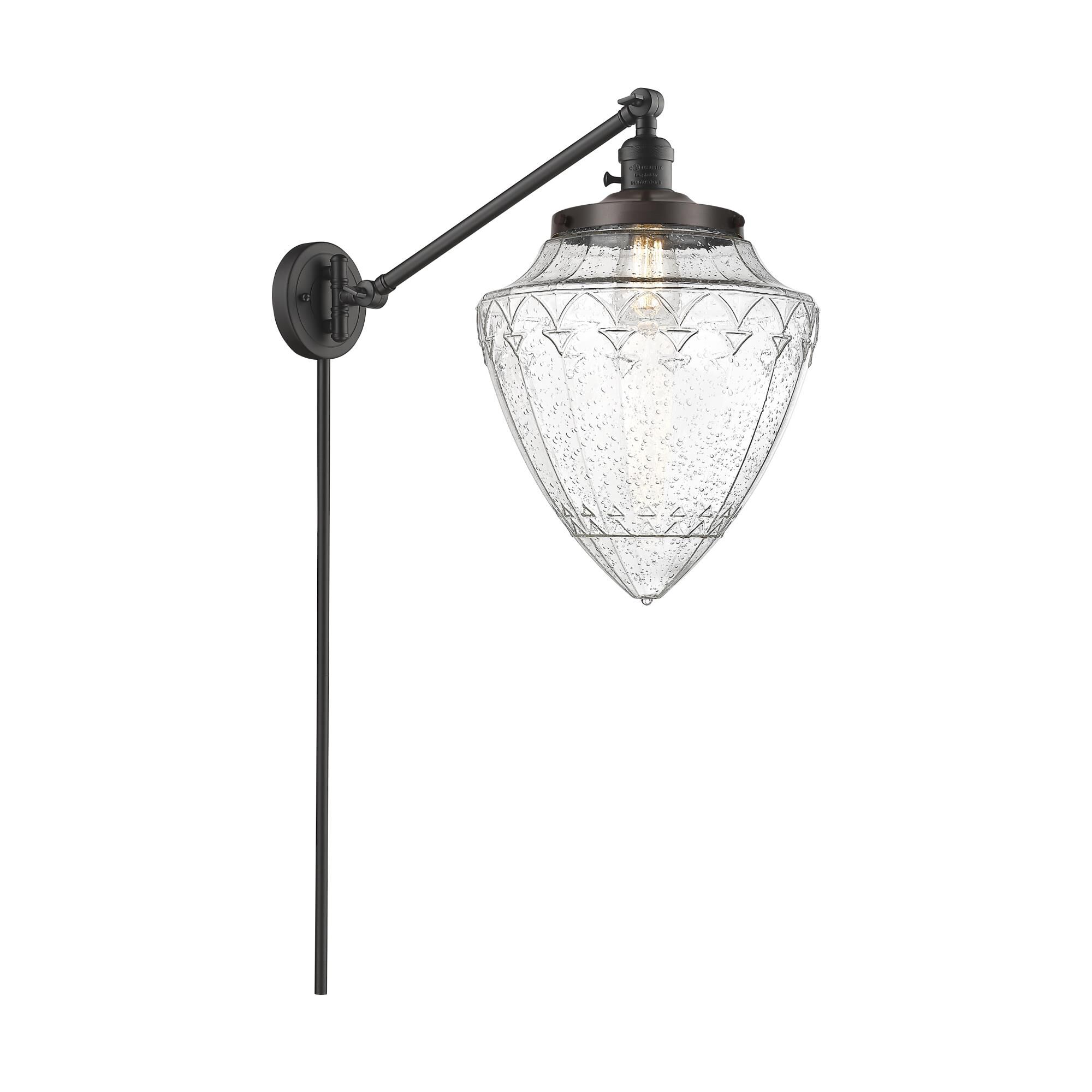 Bruno Marashlian Bullet Wall Swing Lamp by Innovations Lighting