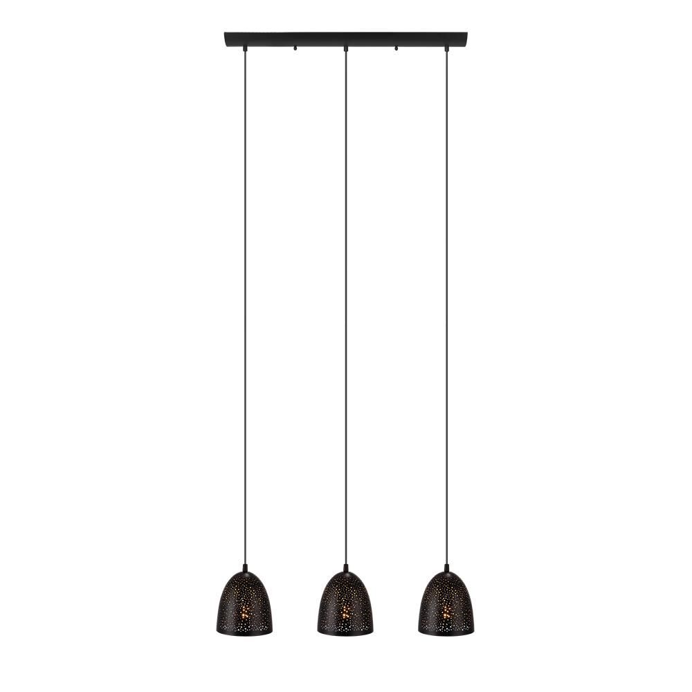 Shown in Matte Black finish and Dome shade