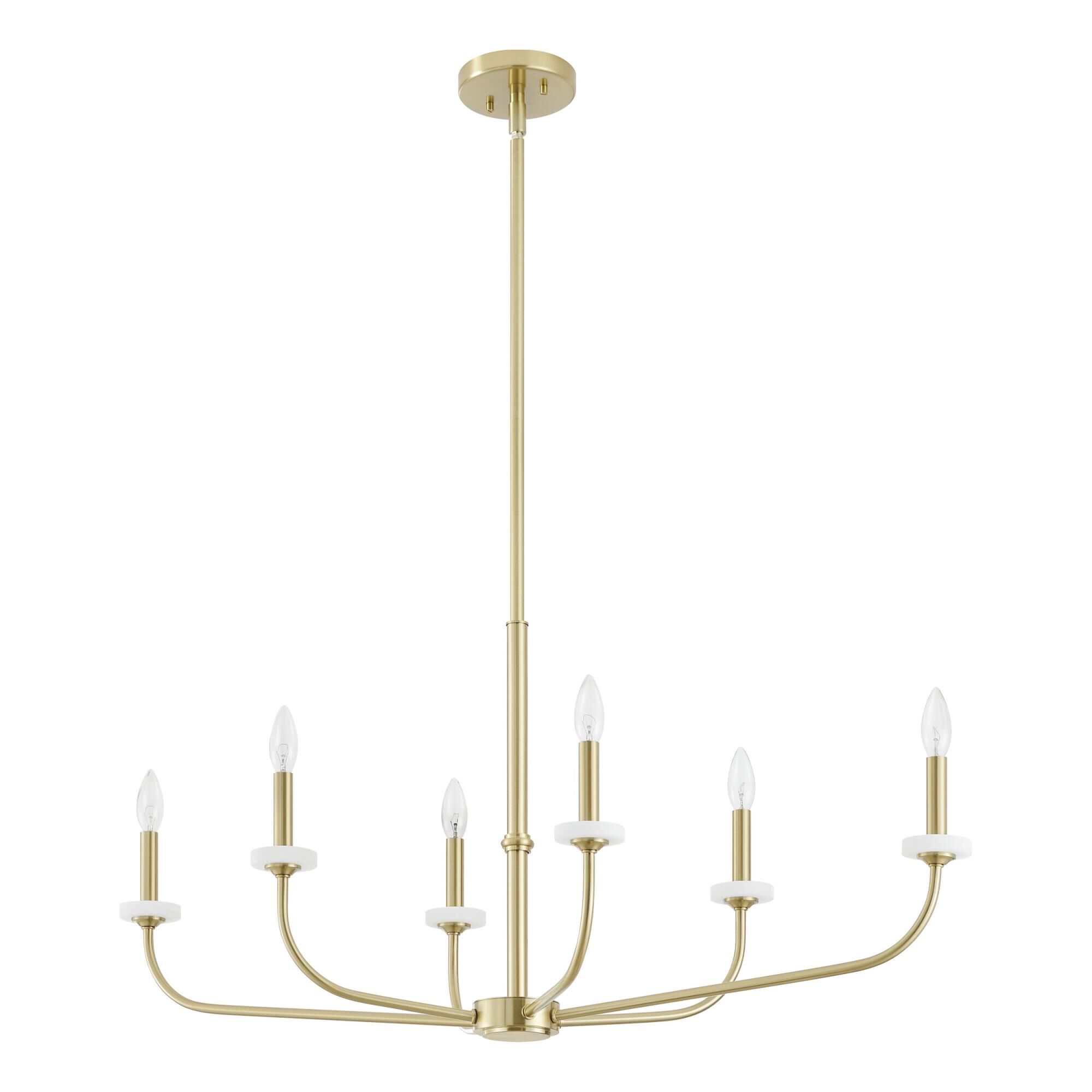 Shown in Brushed Gold finish