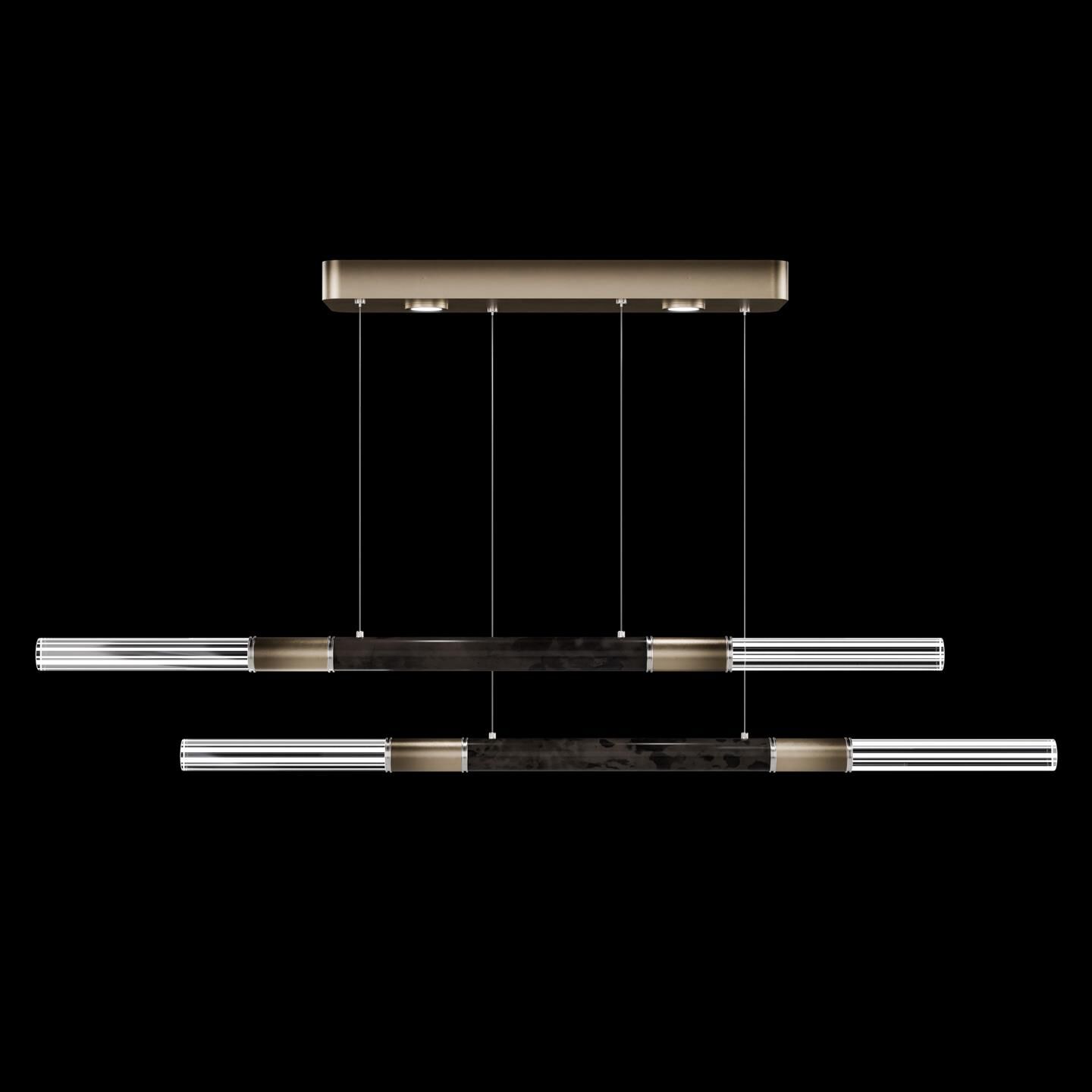 Antonia 71 Inch Linear Suspension Light by Fine Art Handcrafted Lighting