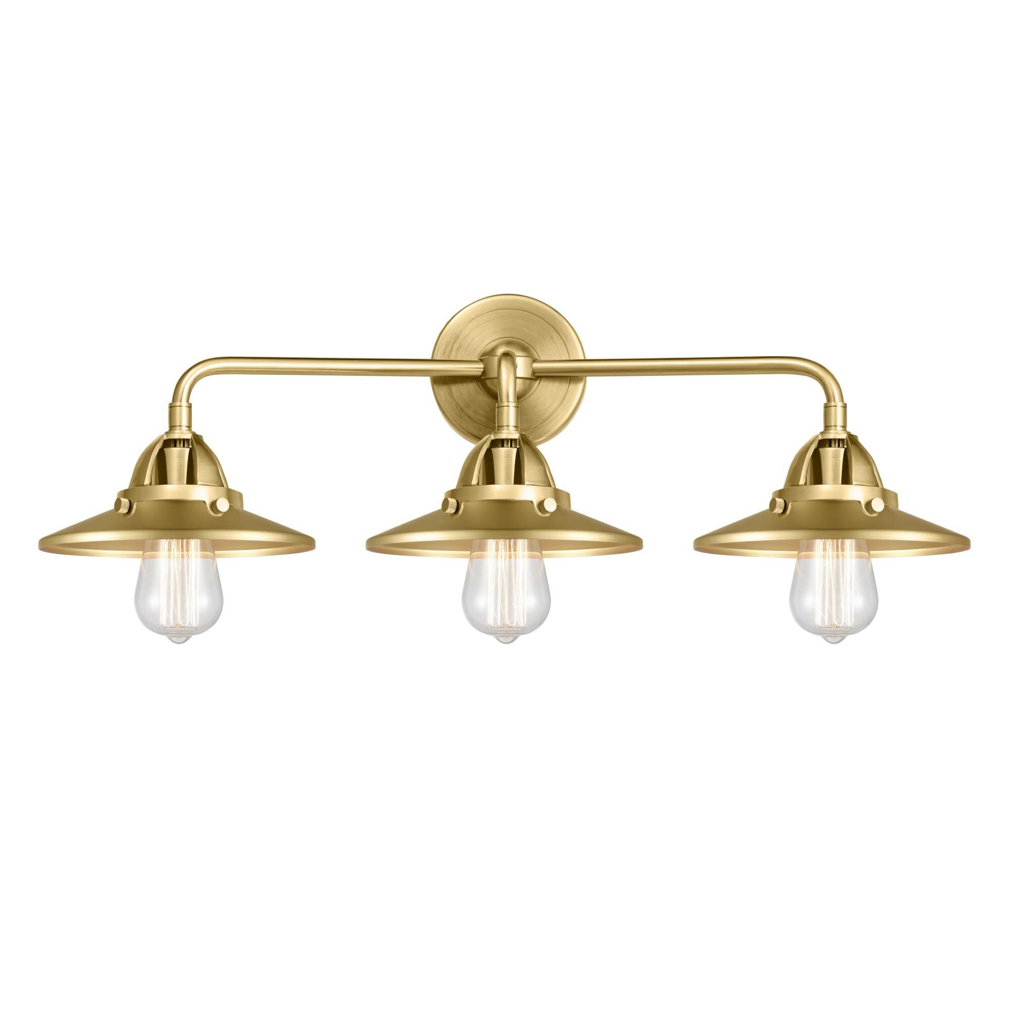 Bruno Marashlian Railroad 26 Inch 3 Light Bath Vanity Light by Innovations Lighting