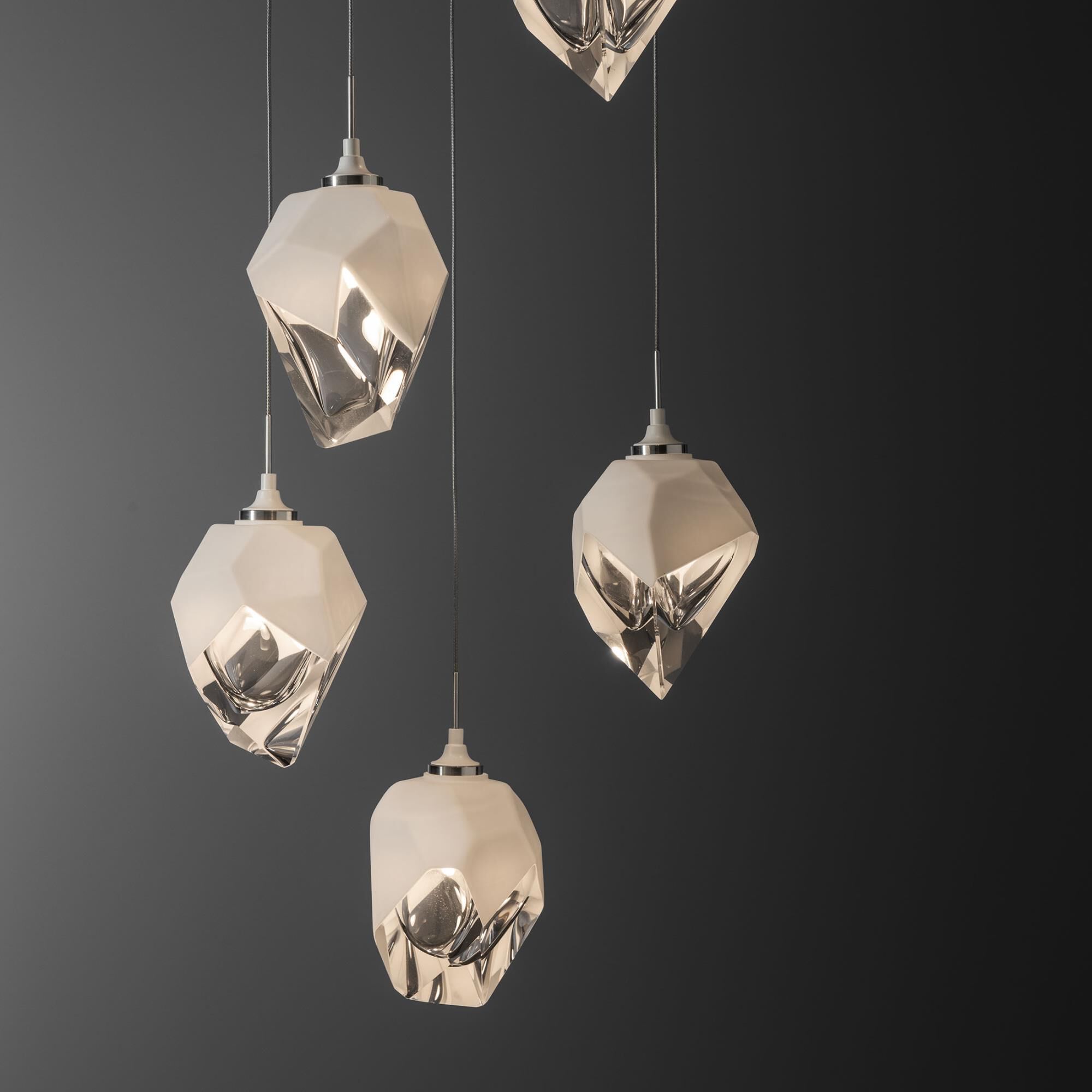 Chrysalis 15 Inch Multi Light Pendant by Hubbardton Forge